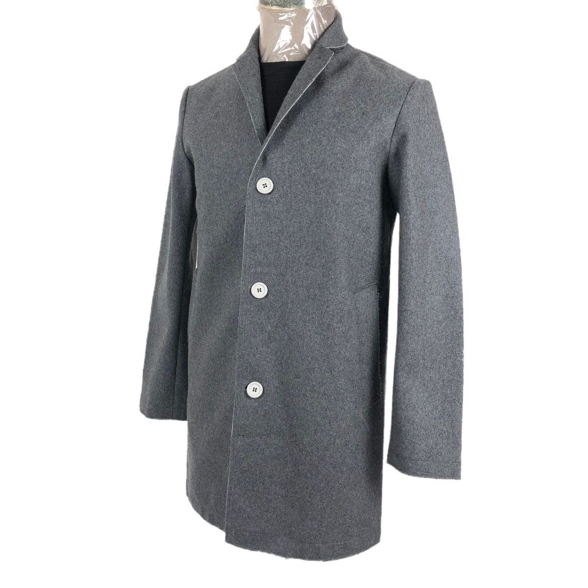 Other UK Kestin Hare Scotland Wool Topcoat Size US S / EU 44-46 / 1 - 1 Thumbnail