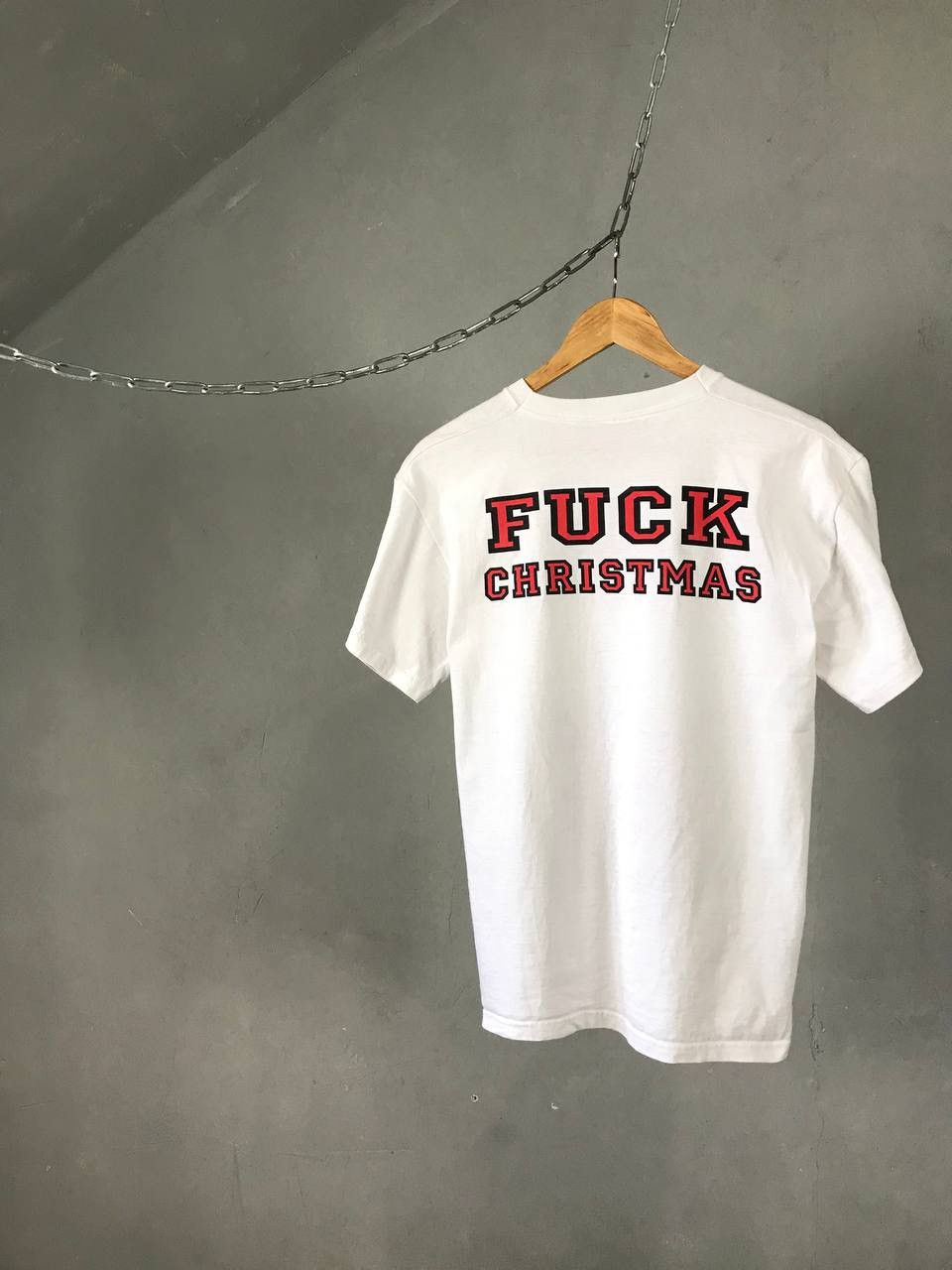 Other × Vintage Fuck Christmas vintage streetwear tee Size US M / EU 48-50 / 2 - 5 Thumbnail