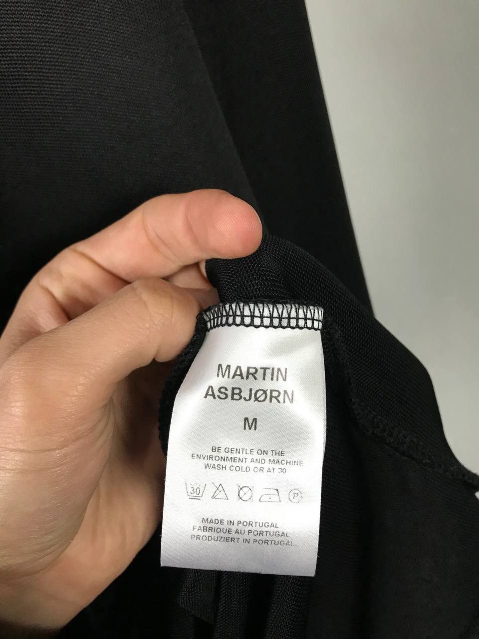 Martin Asbjorn Martin Asbjorn oversized street fashion black tee Size US M / EU 48-50 / 2 - 4 Thumbnail