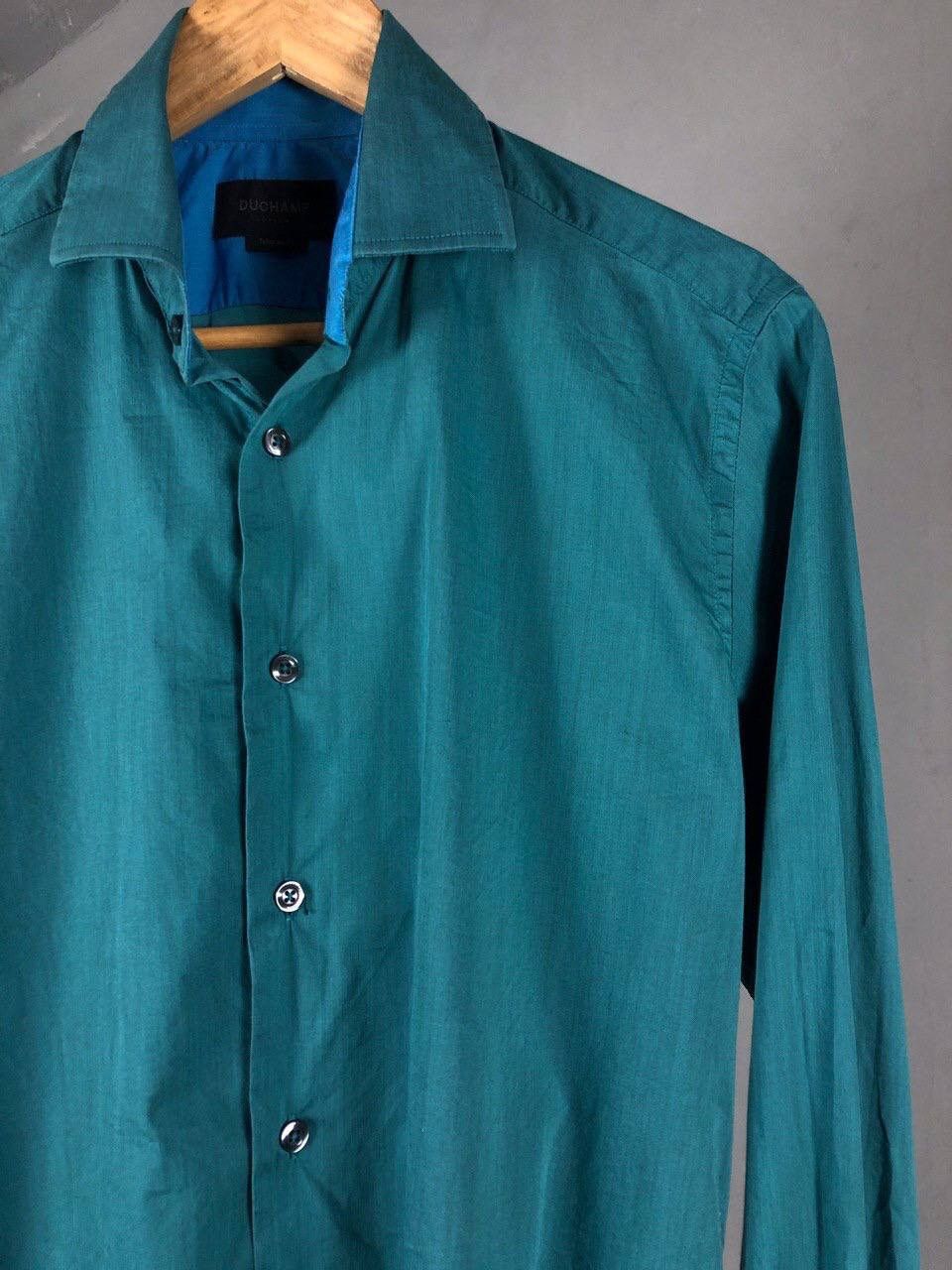 Duchamp Duchamp London luxury blue shirt Size US S / EU 44-46 / 1 - 2 Thumbnail