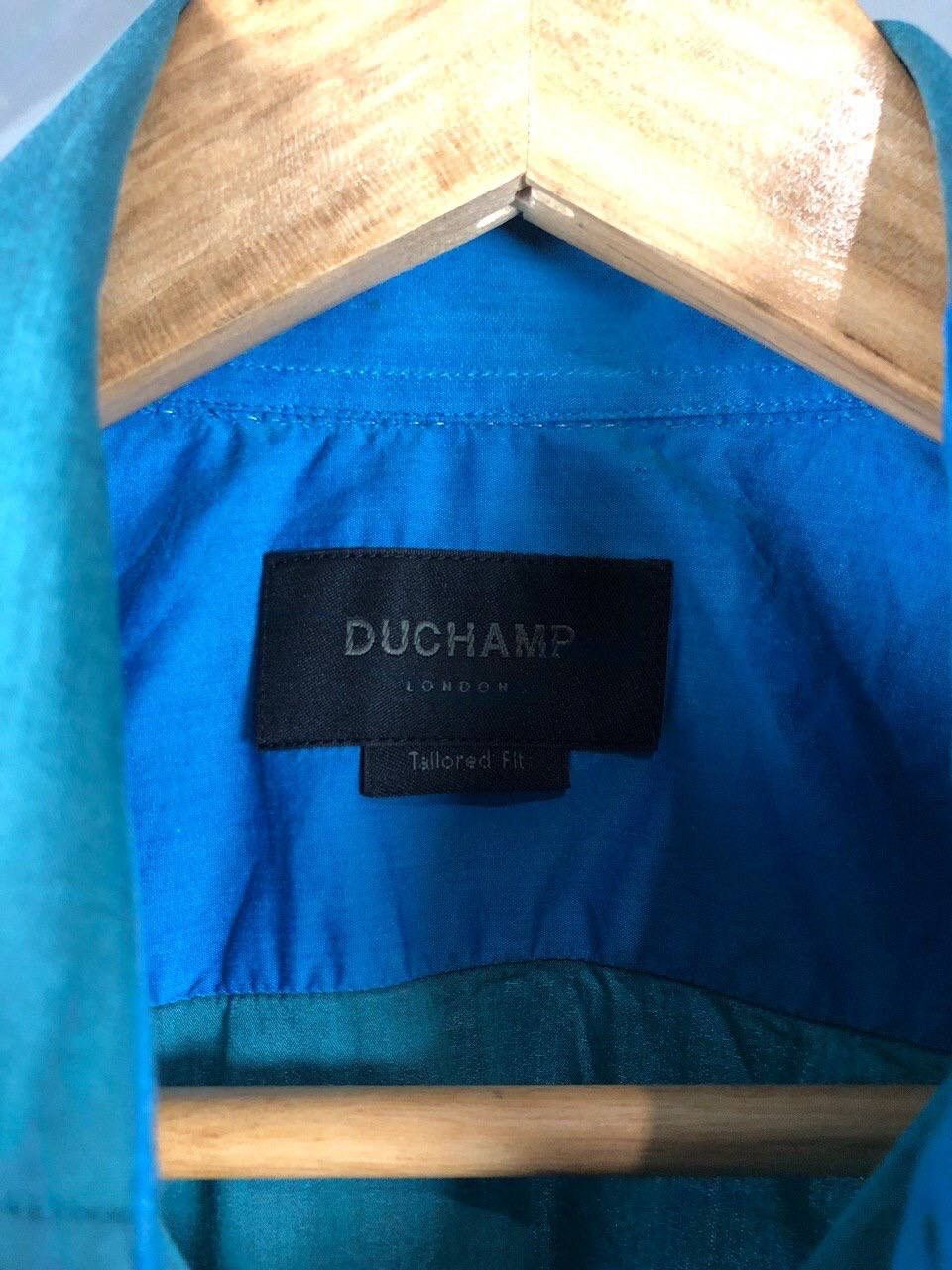Duchamp Duchamp London luxury blue shirt Size US S / EU 44-46 / 1 - 5 Thumbnail