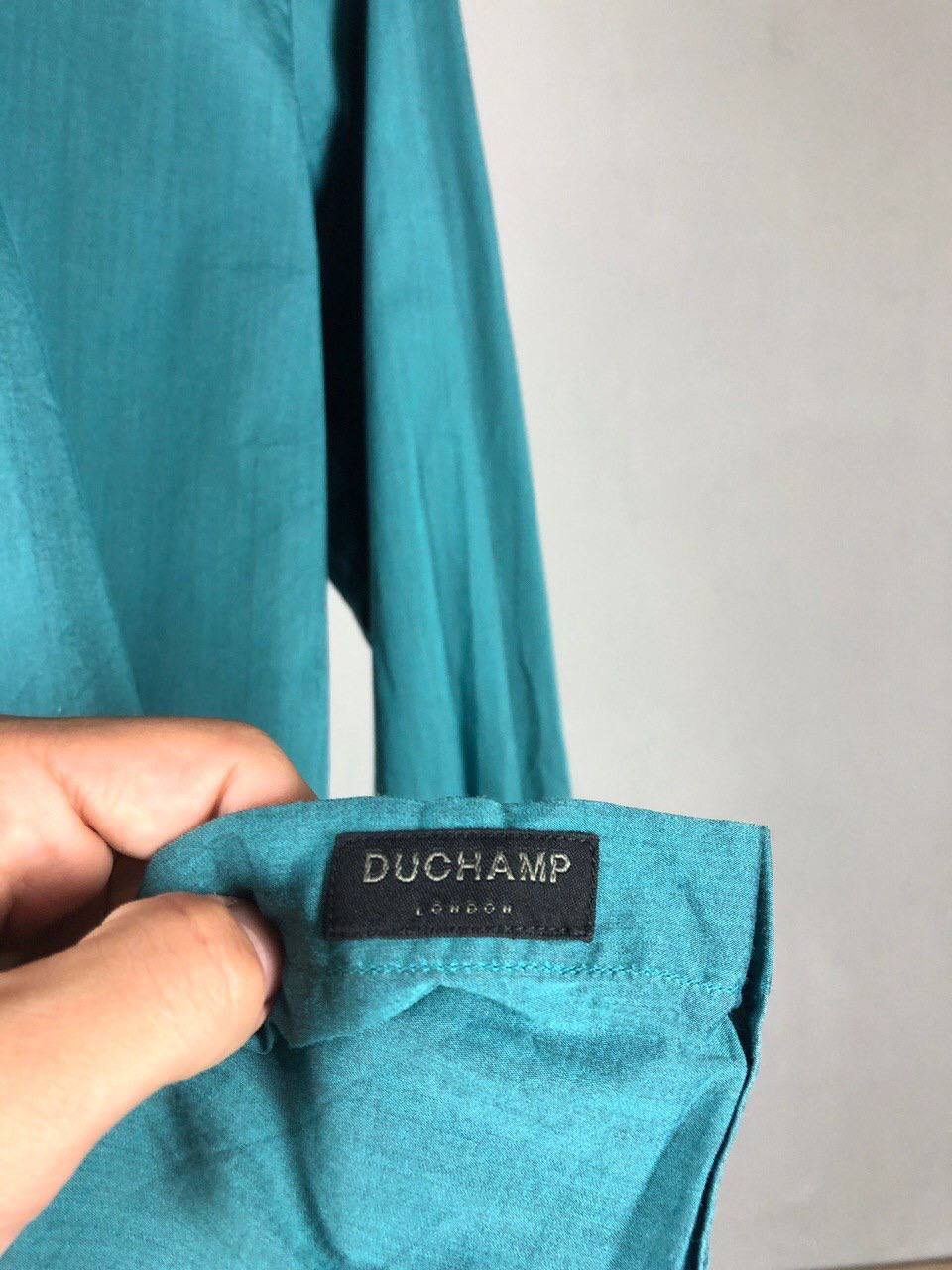 Duchamp Duchamp London luxury blue shirt Size US S / EU 44-46 / 1 - 6 Thumbnail