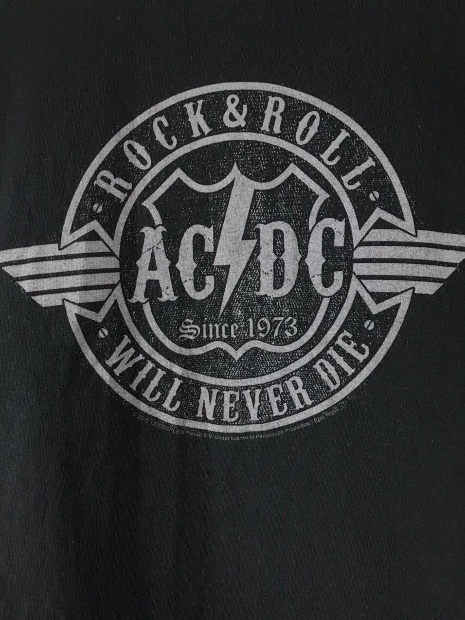 Band Tees AC/DC vintage rock band tee Size US M / EU 48-50 / 2 - 2 Thumbnail