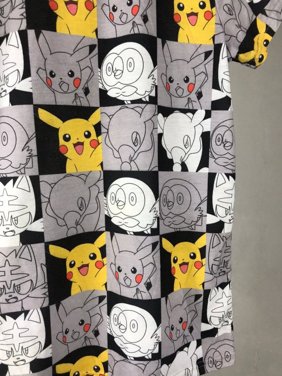 Anime × Pokemon Pokémon monogram movie tee Size US S / EU 44-46 / 1 - 7 Thumbnail