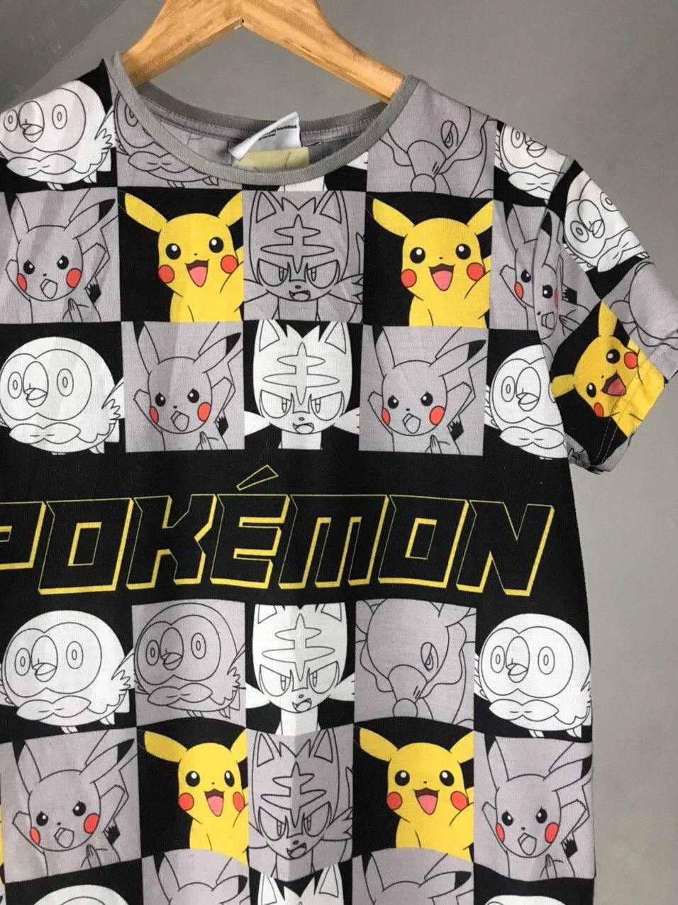 Anime × Pokemon Pokémon monogram movie tee Size US S / EU 44-46 / 1 - 2 Thumbnail