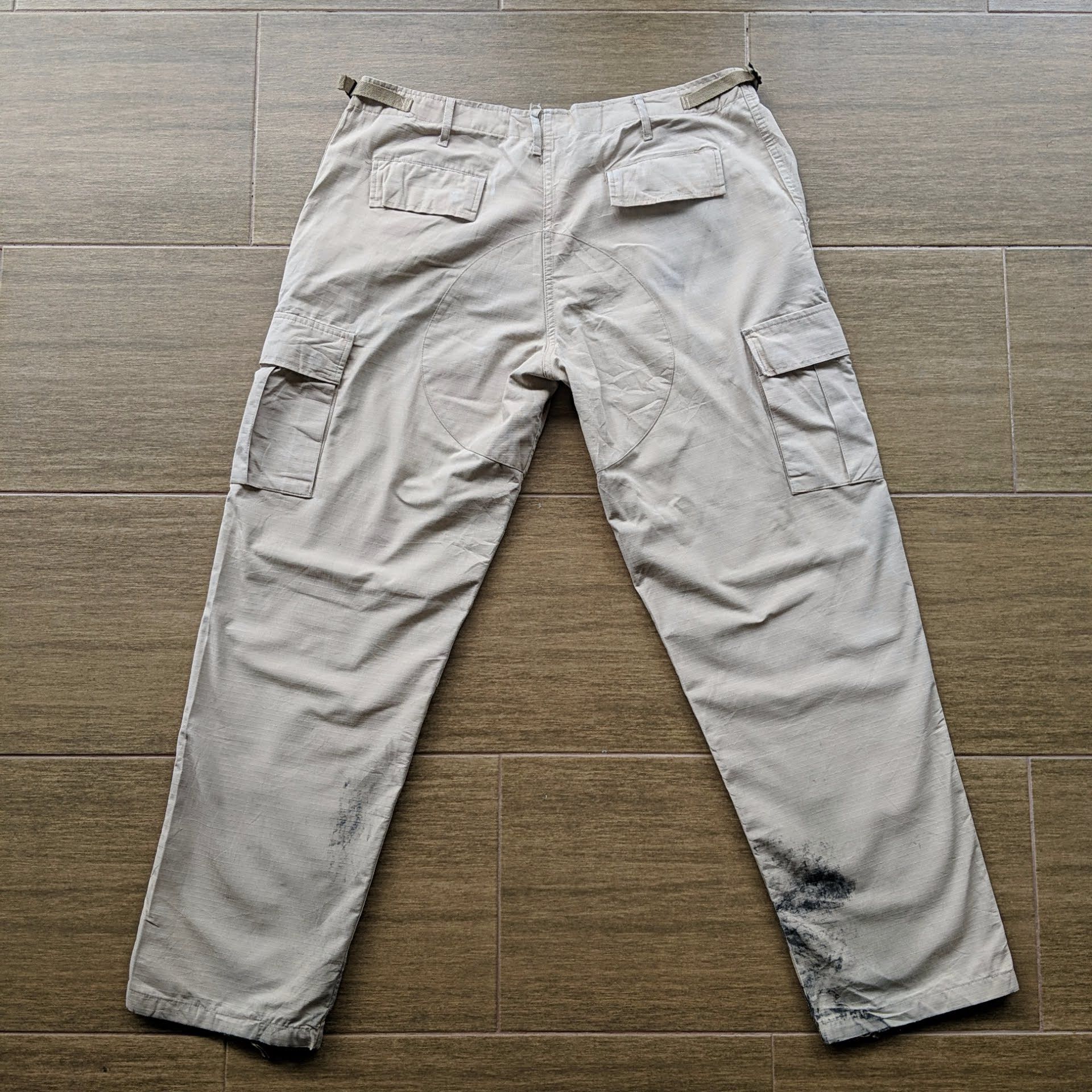 Japanese Brand Dirty! YMCL KY Multipocket Utility Cargo Trousers Pants Size US 39 - 11 Thumbnail
