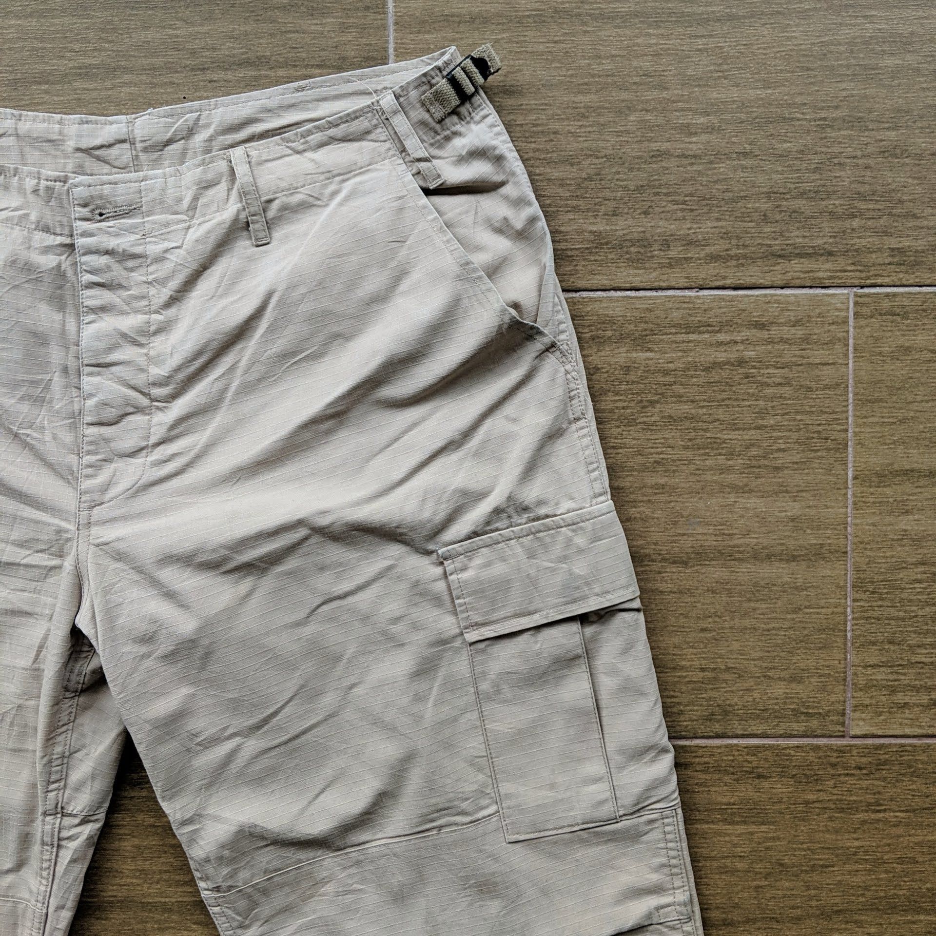 Japanese Brand Dirty! YMCL KY Multipocket Utility Cargo Trousers Pants Size US 39 - 5 Thumbnail