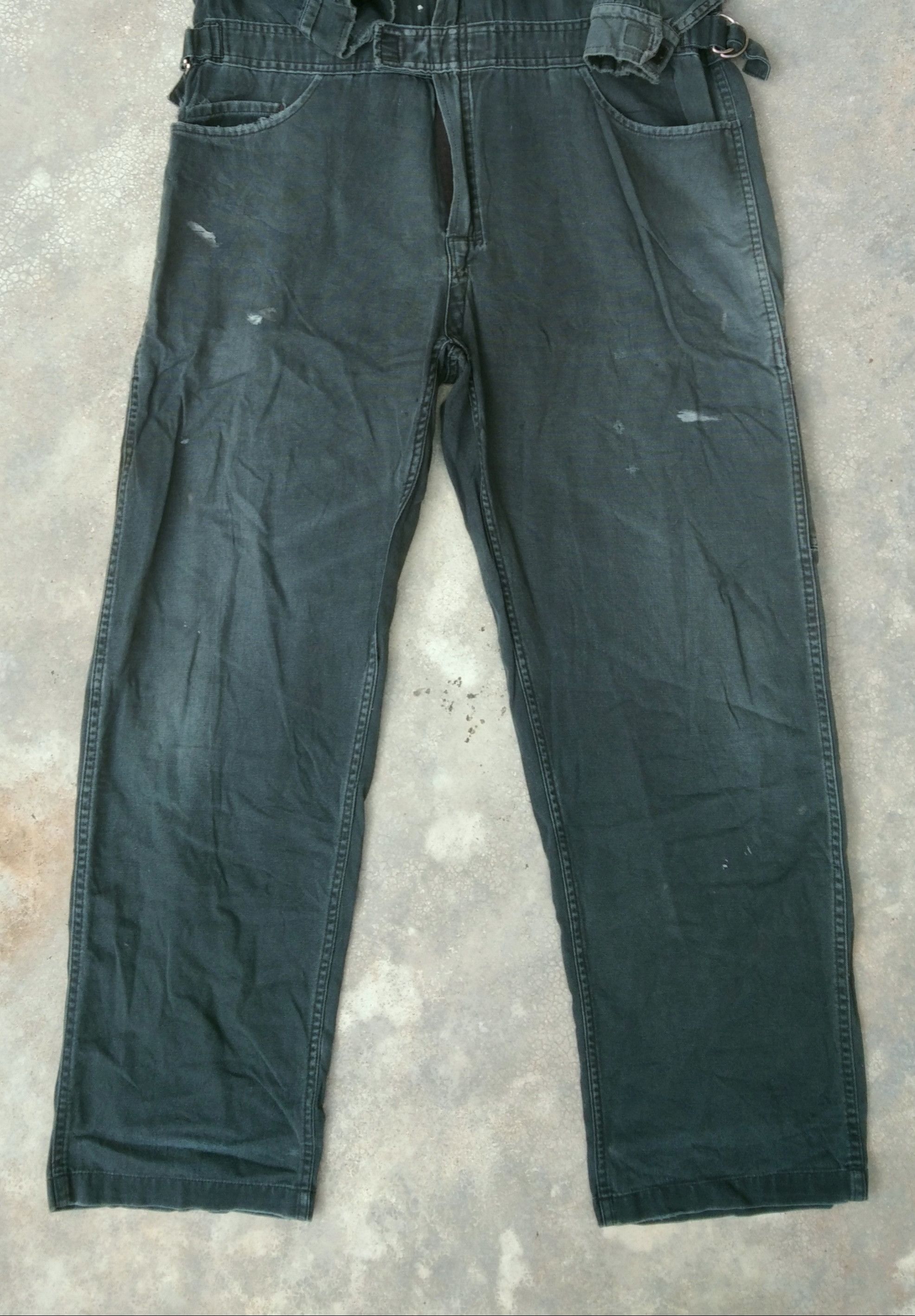 Dickies Vintage Distressed Dickies Coveralls Jacket Faded Green Size US 38 / EU 54 - 8 Thumbnail