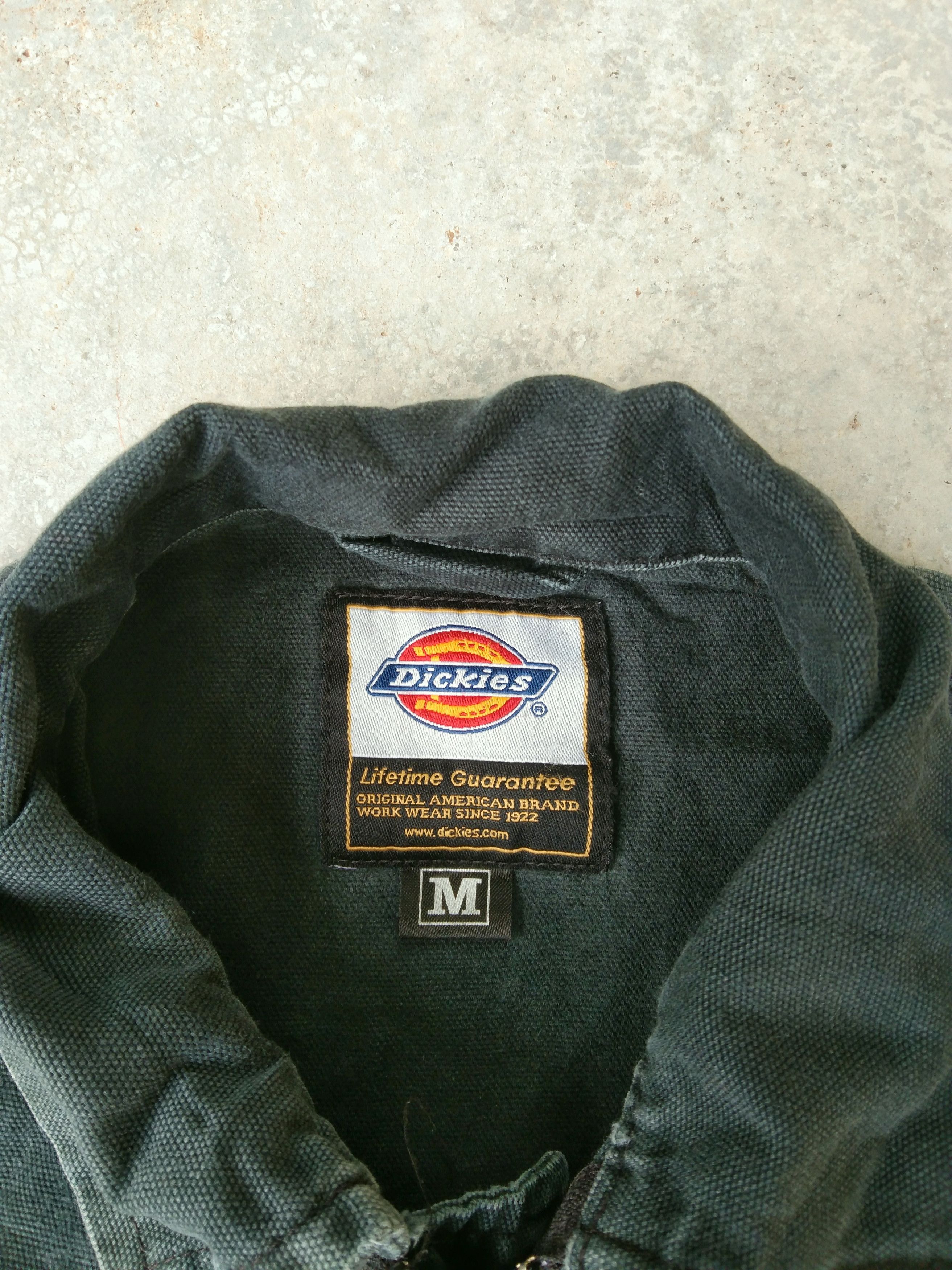 Dickies Vintage Distressed Dickies Coveralls Jacket Faded Green Size US 38 / EU 54 - 15 Thumbnail