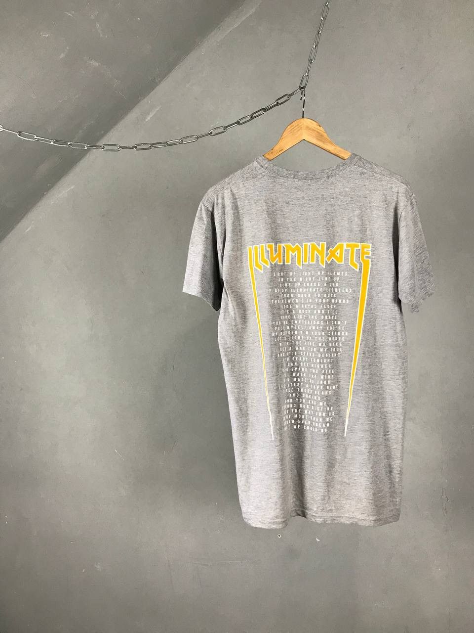 Other × Vintage Illuminate streetwear gray tee Size US M / EU 48-50 / 2 - 6 Thumbnail