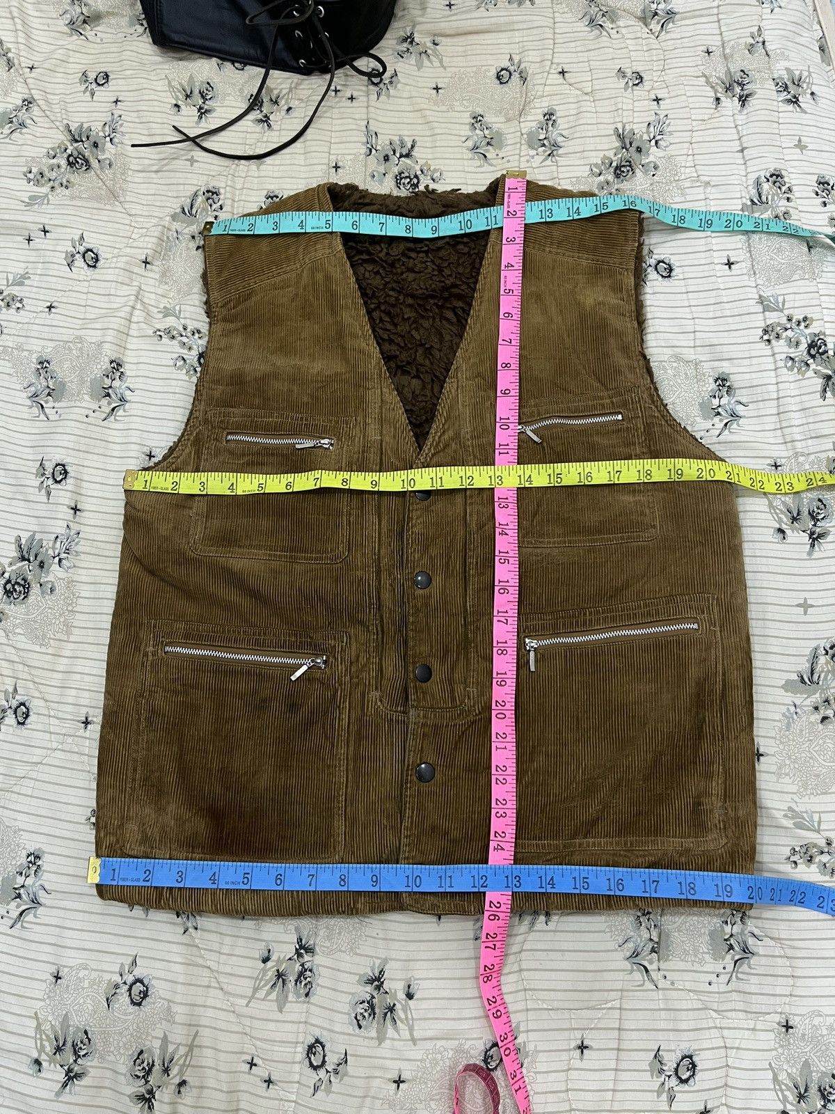 Vintage (Ccc). VINTAGE P&F MULTI POCKET CORDUROY VEST Size US M / EU 48-50 / 2 - 11 Thumbnail