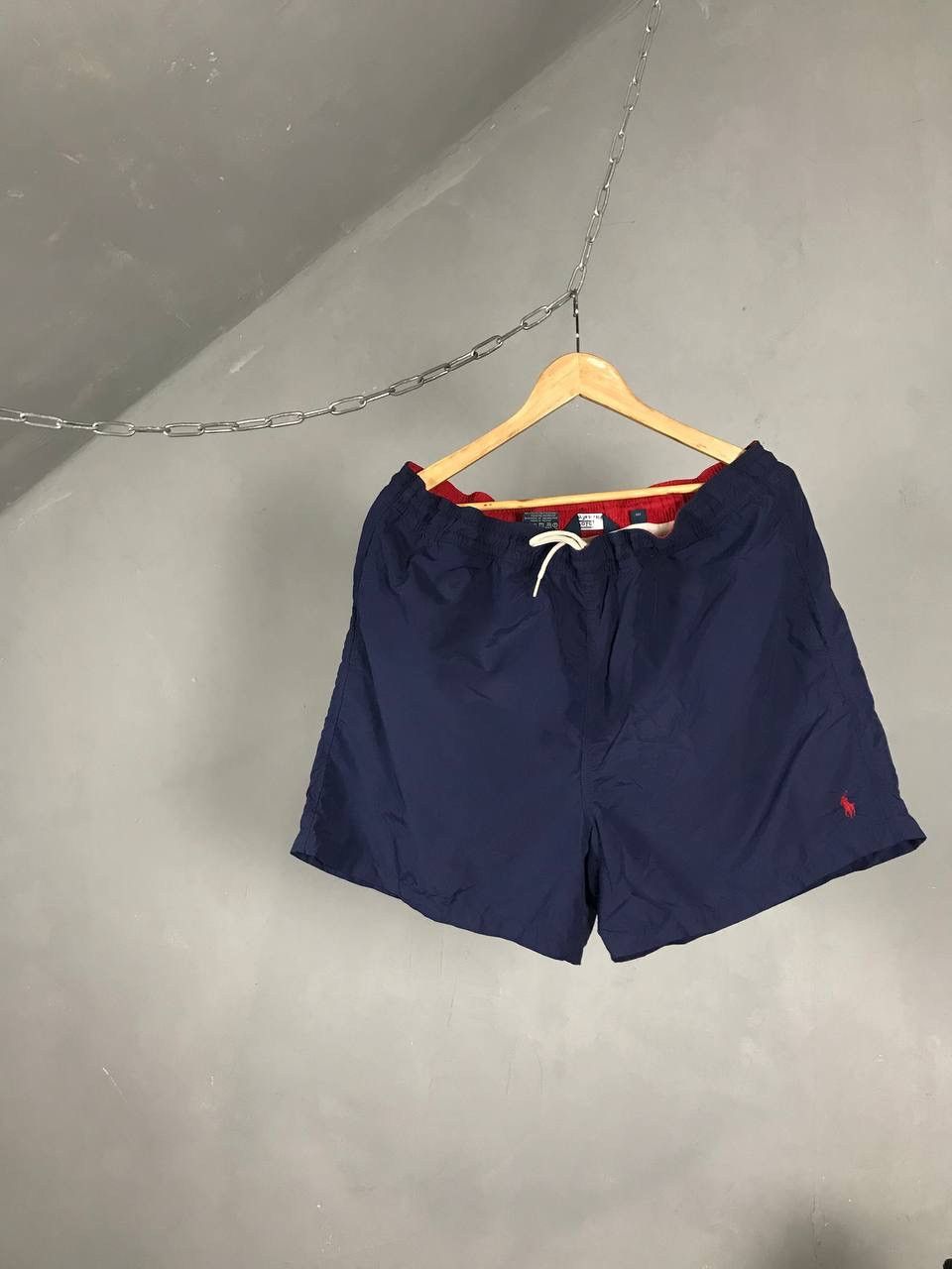 Vintage Polo Ralph Lauren vintage luxury navy blue shorts Size US 36 / EU 52 - 1 Thumbnail
