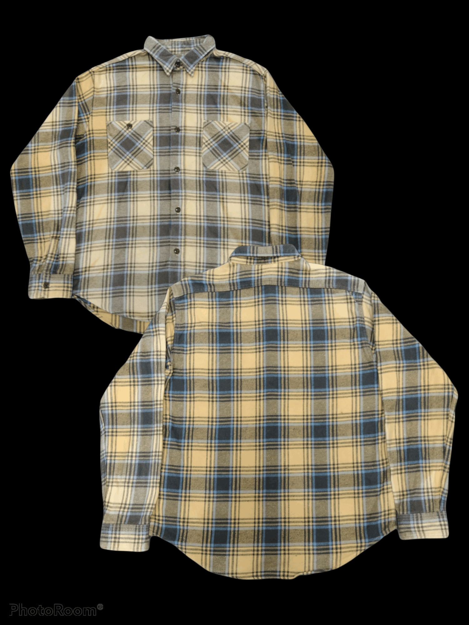 Sugar Cane DISTRESSED FLANNEL SUN FADE SUGAR CANE MADE IN JAPAN Size US M / EU 48-50 / 2 - 1 Thumbnail