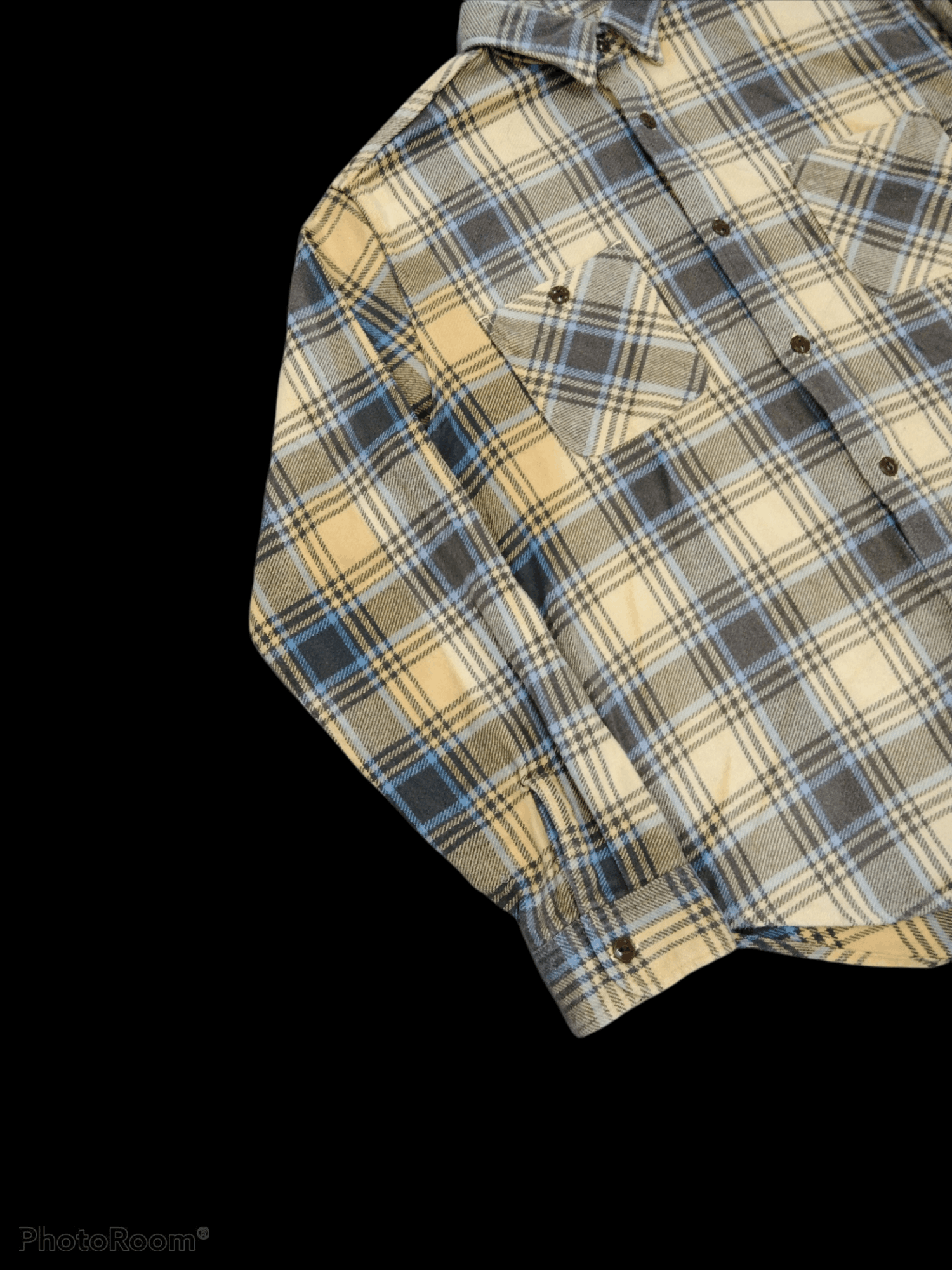 Sugar Cane DISTRESSED FLANNEL SUN FADE SUGAR CANE MADE IN JAPAN Size US M / EU 48-50 / 2 - 4 Thumbnail