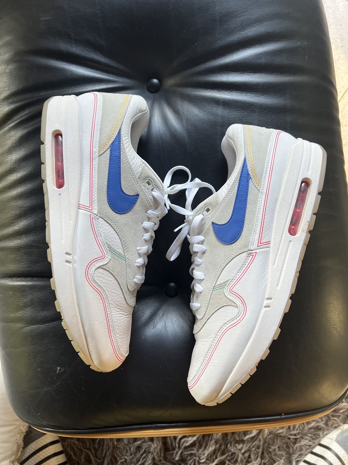 Nike Nike Air Max 1 Pompidou Center Day 2018 Size 14 GRAIL! Size US 14 / EU 47 - 4 Thumbnail