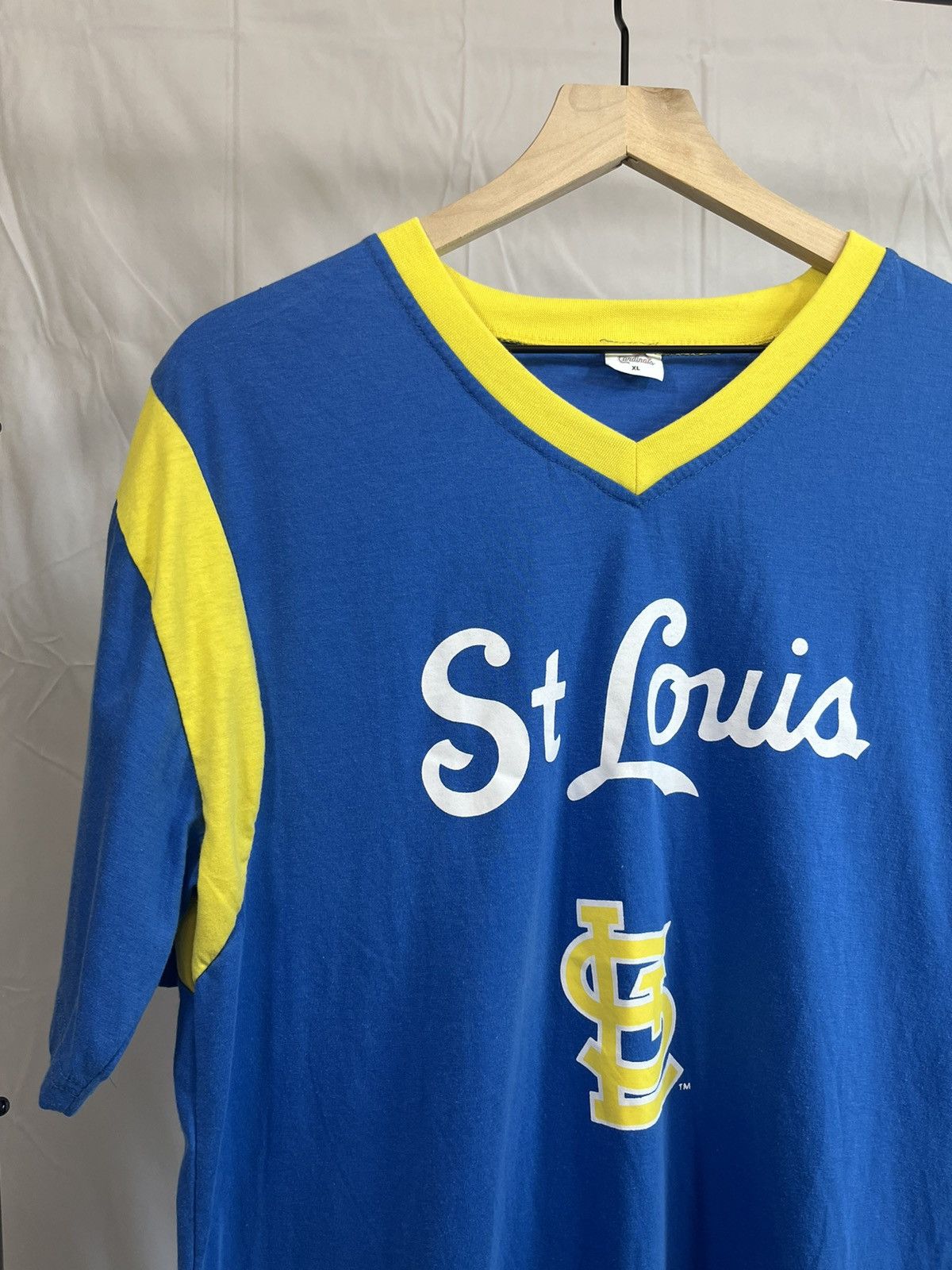 MLB Vintage St. Louis Cardinals Baseball Tee Size US XL / EU 56 / 4 - 5 Thumbnail