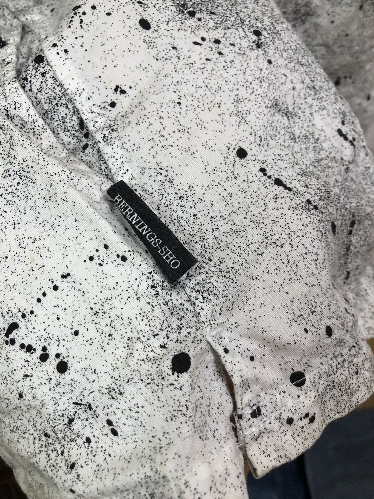Japanese Brand × Seditionaries RARE💥Berning-Sho distress button shirt punk/seditionaries Size US M / EU 48-50 / 2 - 14 Thumbnail