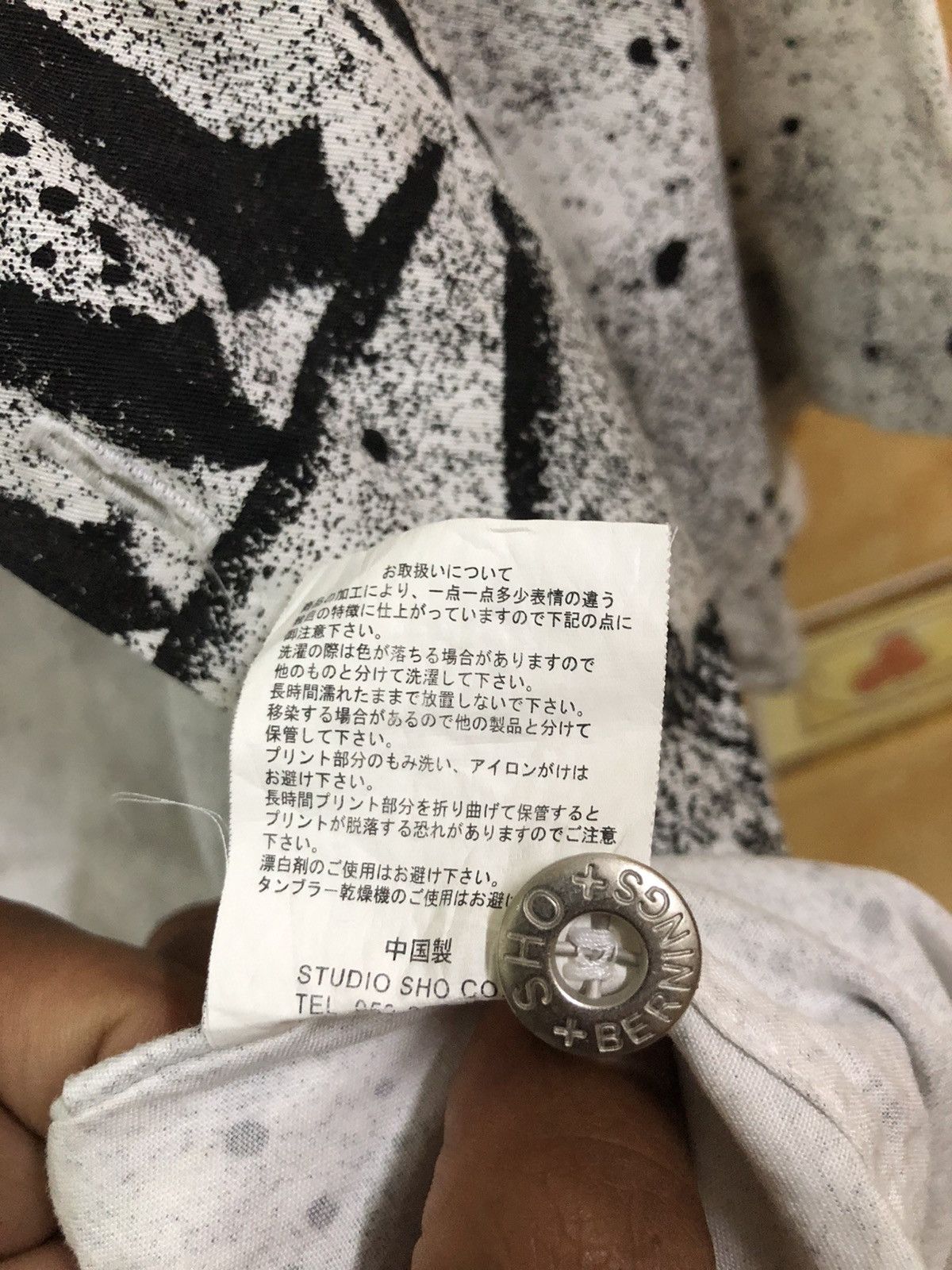 Japanese Brand × Seditionaries RARE💥Berning-Sho distress button shirt punk/seditionaries Size US M / EU 48-50 / 2 - 10 Thumbnail