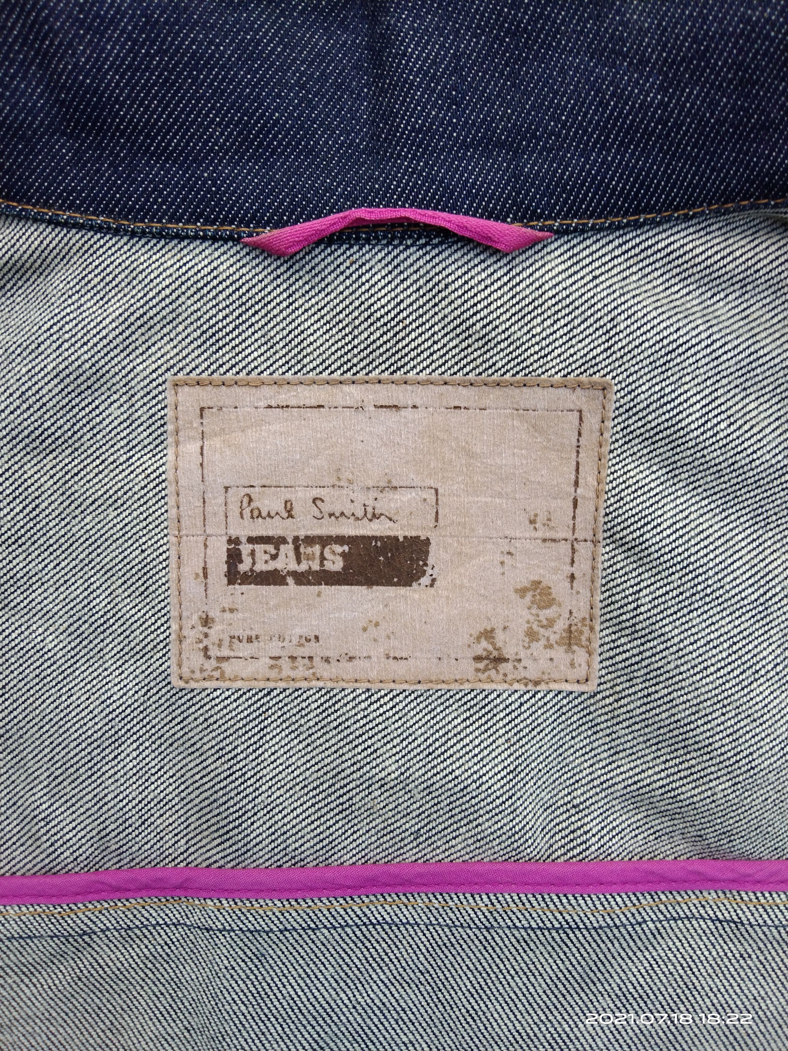 Paul Smith VINTAGE PAUL SMITH DENIM JACKET SINGLE POCKET Size US M / EU 48-50 / 2 - 6 Thumbnail