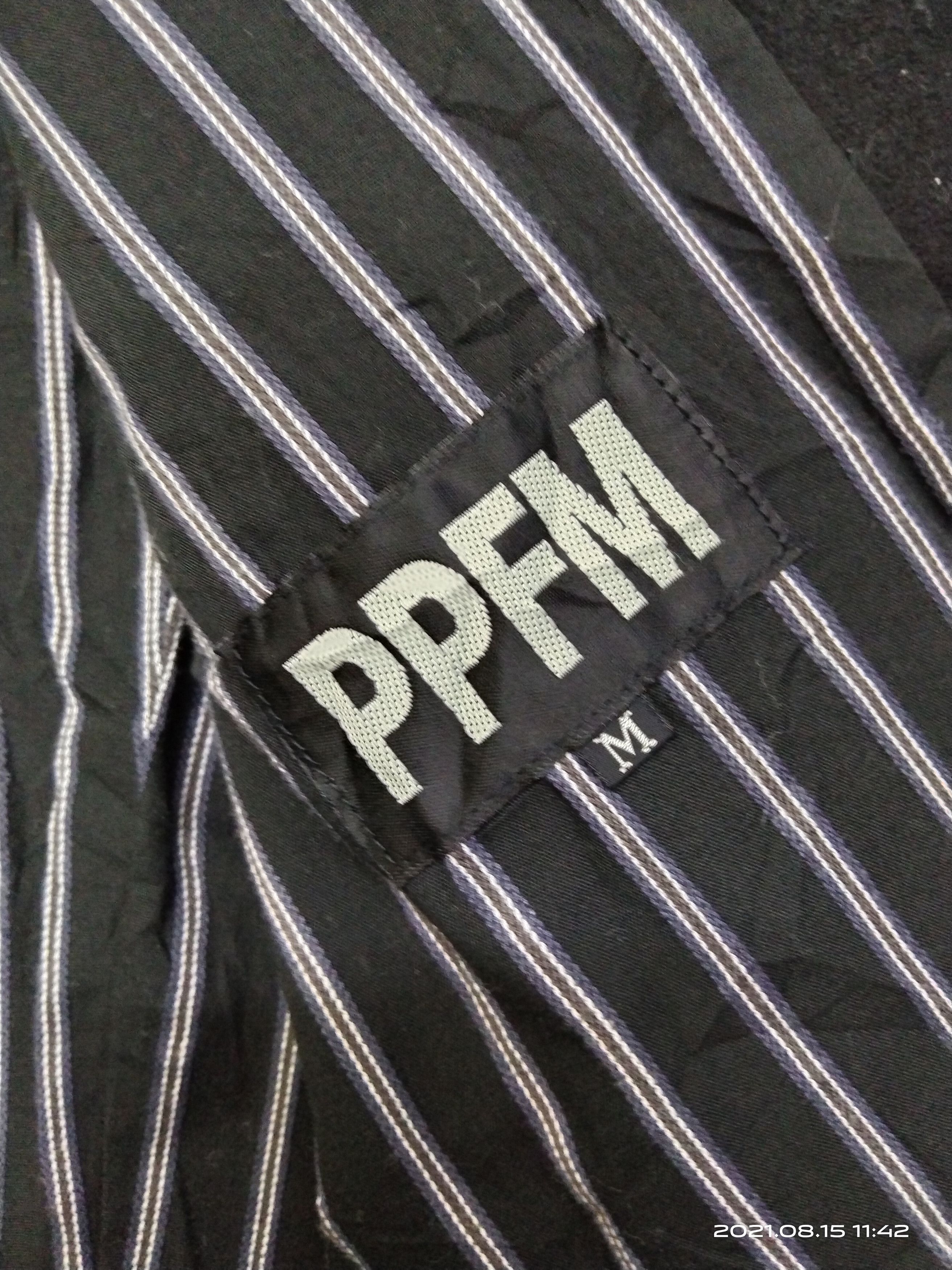 PPFM PPFM BLACK WOOL DOUBLE BREST HOODIE JACKET Size US S / EU 44-46 / 1 - 8 Thumbnail