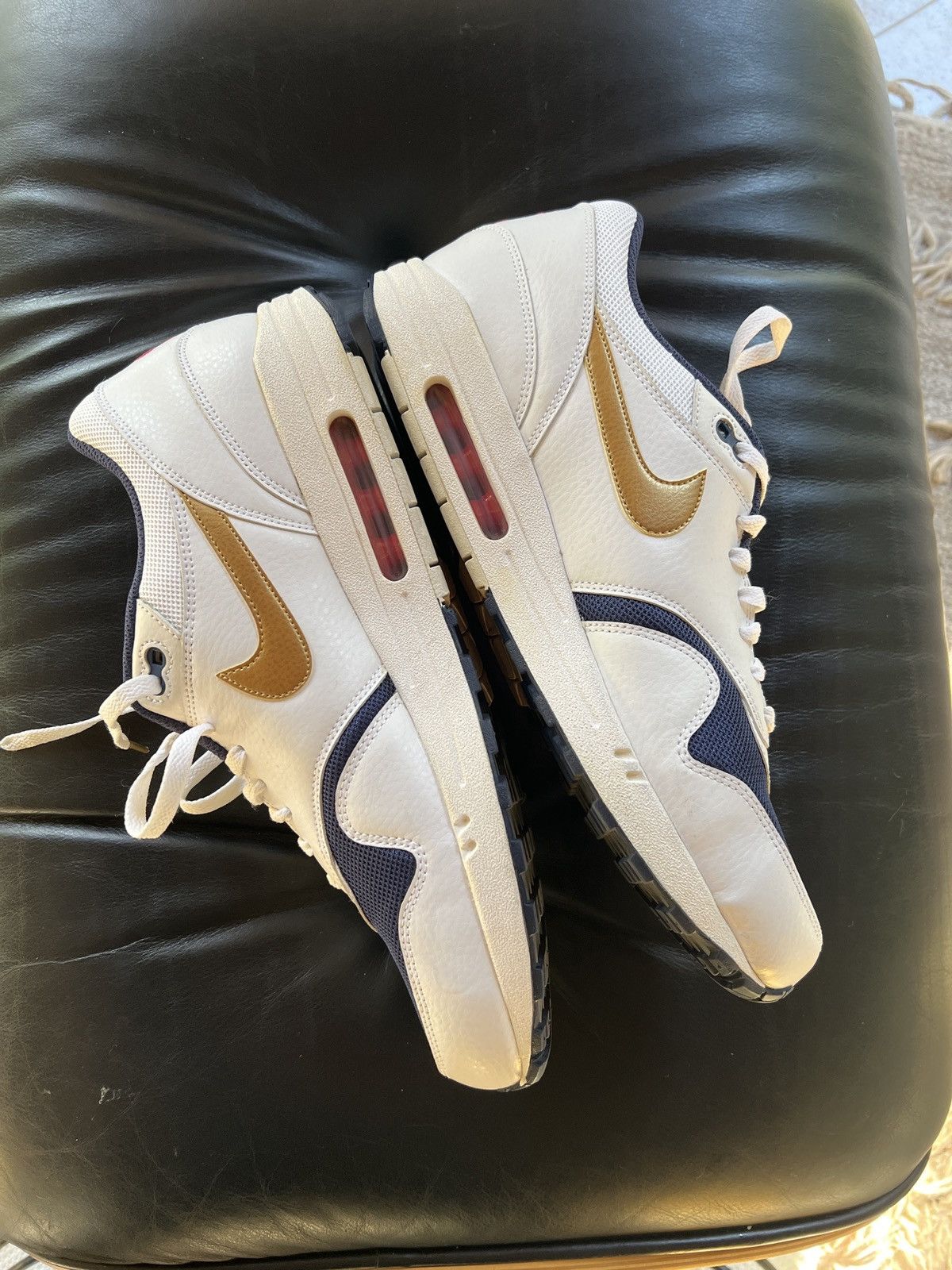Nike Nike Air Max 1 Essentials Olympic 2015 Size 14 RARE!!! Size US 14 / EU 47 - 4 Thumbnail