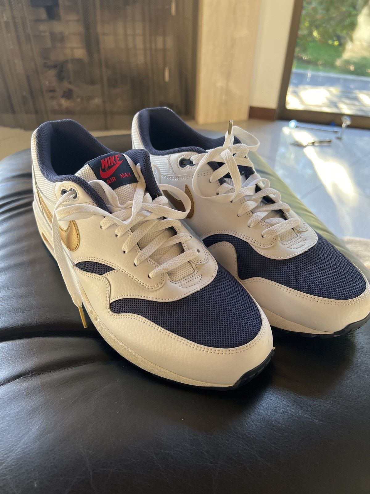 Nike Nike Air Max 1 Essentials Olympic 2015 Size 14 RARE!!! Size US 14 / EU 47 - 1 Thumbnail