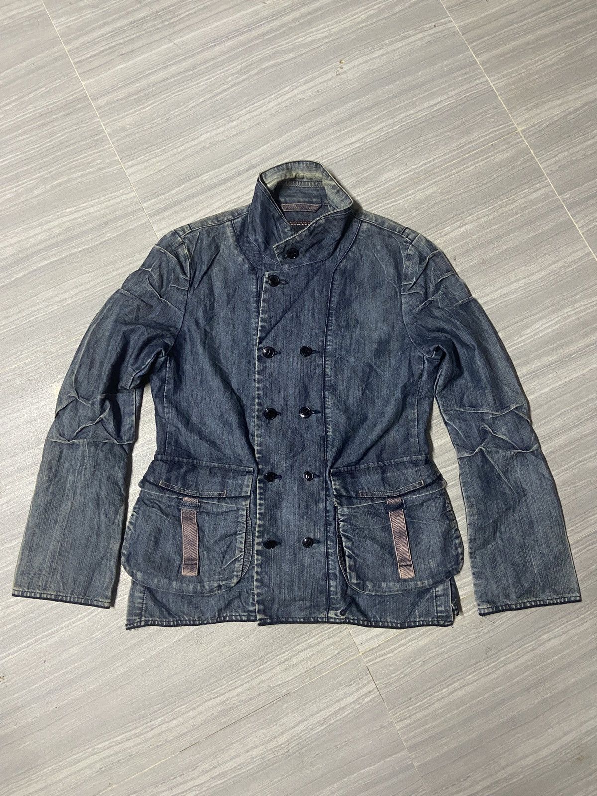 Marithe + Francois Girbaud Vintage Marithe Francois Girbaud Double Breasted Jacket Size US M / EU 48-50 / 2 - 1 Thumbnail