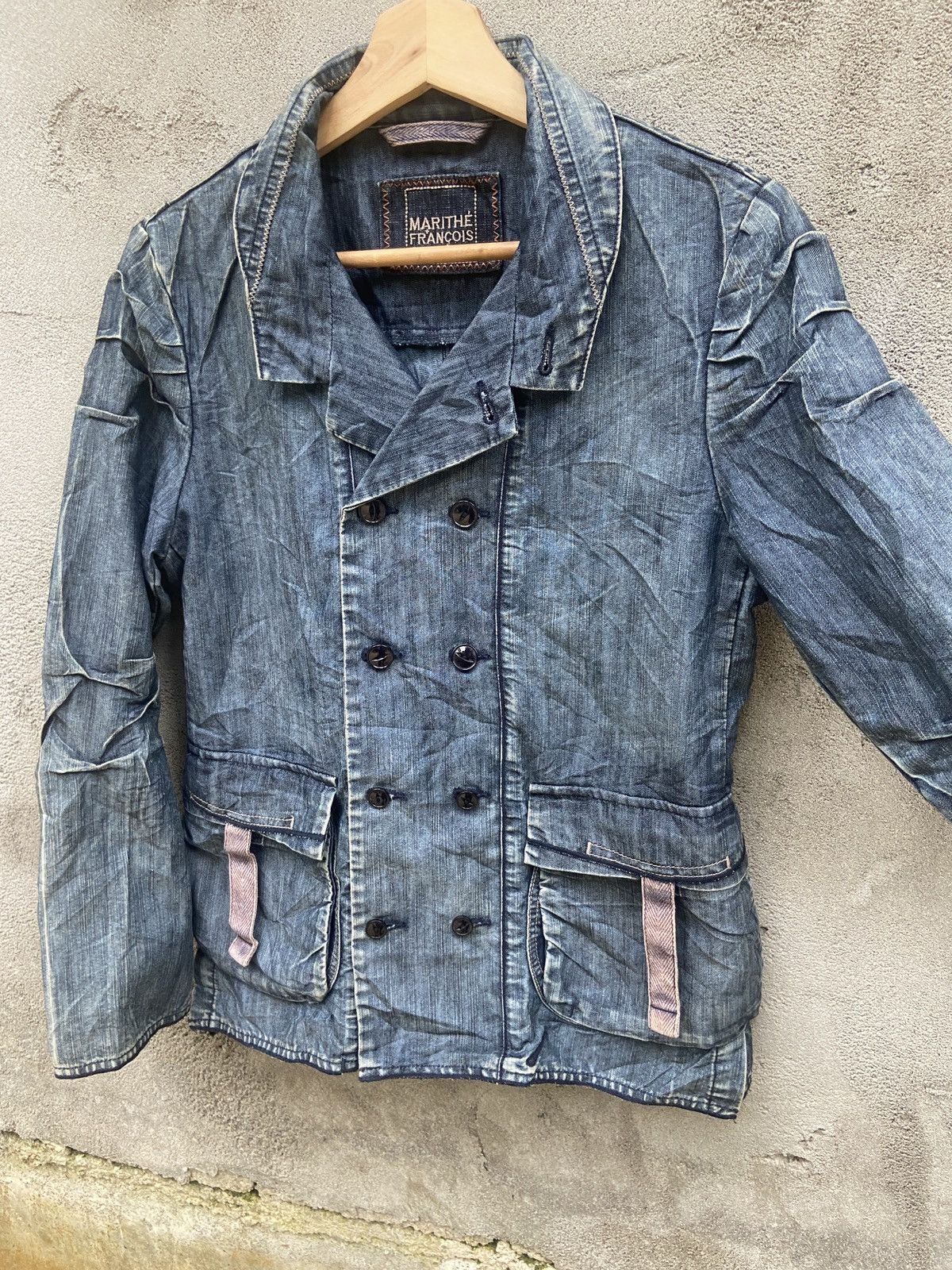 Marithe + Francois Girbaud Vintage Marithe Francois Girbaud Double Breasted Jacket Size US M / EU 48-50 / 2 - 6 Thumbnail