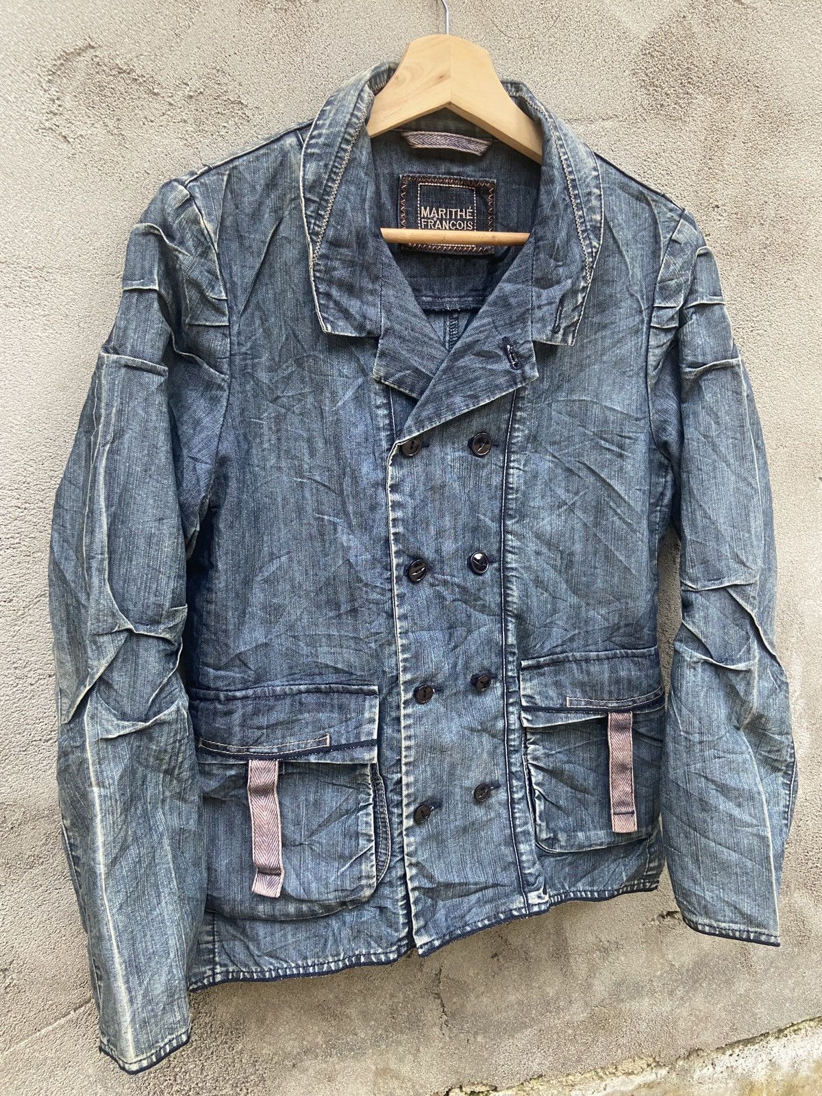 Marithe + Francois Girbaud Vintage Marithe Francois Girbaud Double Breasted Jacket Size US M / EU 48-50 / 2 - 5 Thumbnail