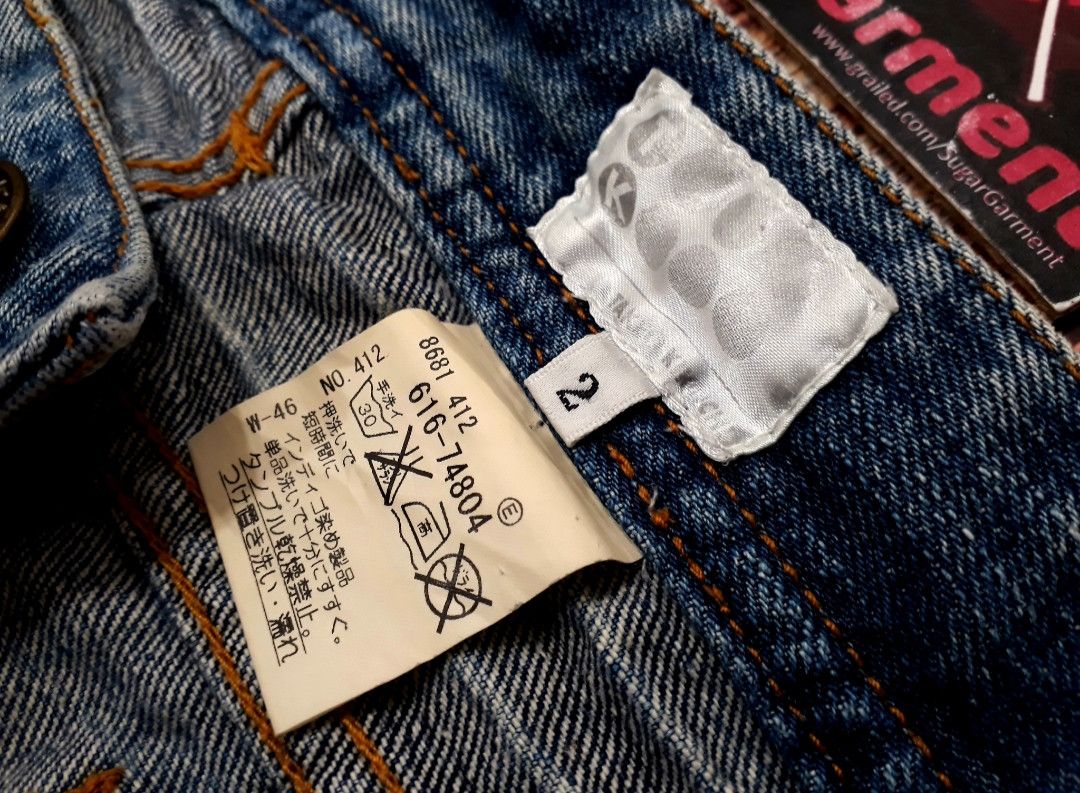 Takeo Kikuchi × Vintage Bell Bottom Bootcut Flare Jeans Takeo Kikuchi Size 32" / US 10 / IT 46 - 5 Thumbnail