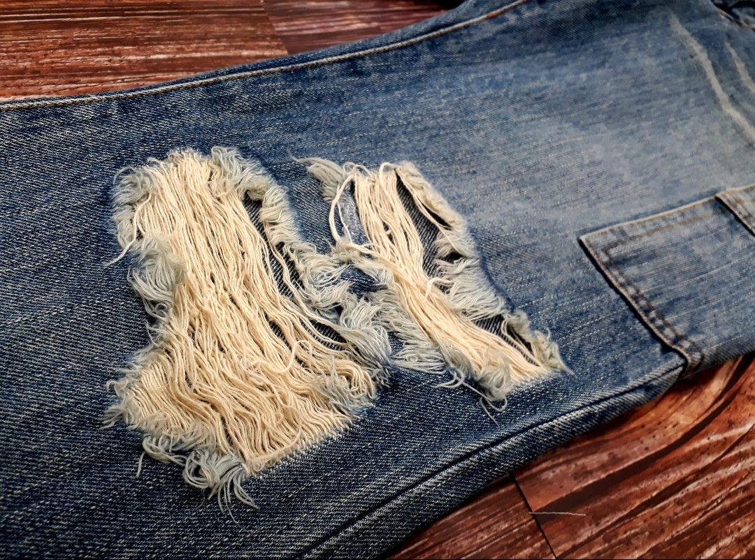 Takeo Kikuchi × Vintage Bell Bottom Bootcut Flare Jeans Takeo Kikuchi Size 32" / US 10 / IT 46 - 10 Thumbnail