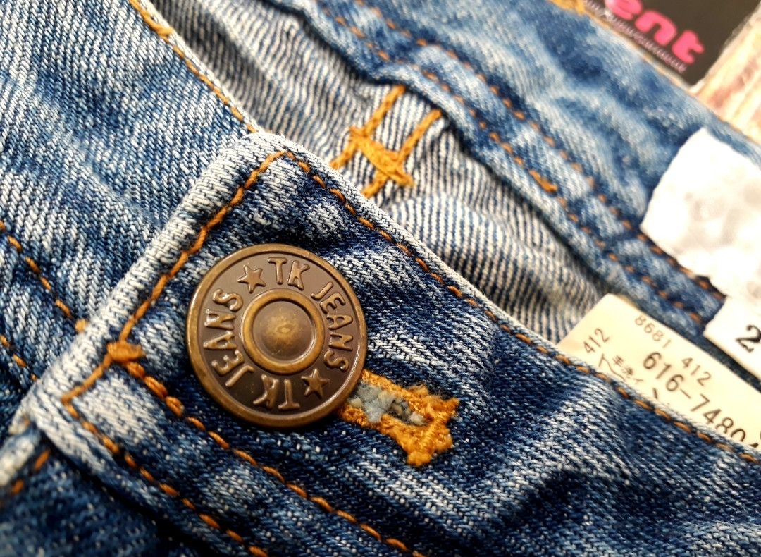 Takeo Kikuchi × Vintage Bell Bottom Bootcut Flare Jeans Takeo Kikuchi Size 32" / US 10 / IT 46 - 6 Thumbnail