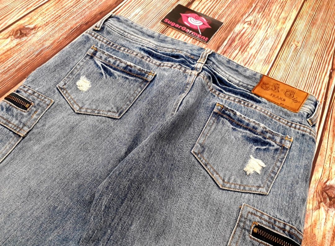 Takeo Kikuchi × Vintage Bell Bottom Bootcut Flare Jeans Takeo Kikuchi Size 32" / US 10 / IT 46 - 3 Thumbnail