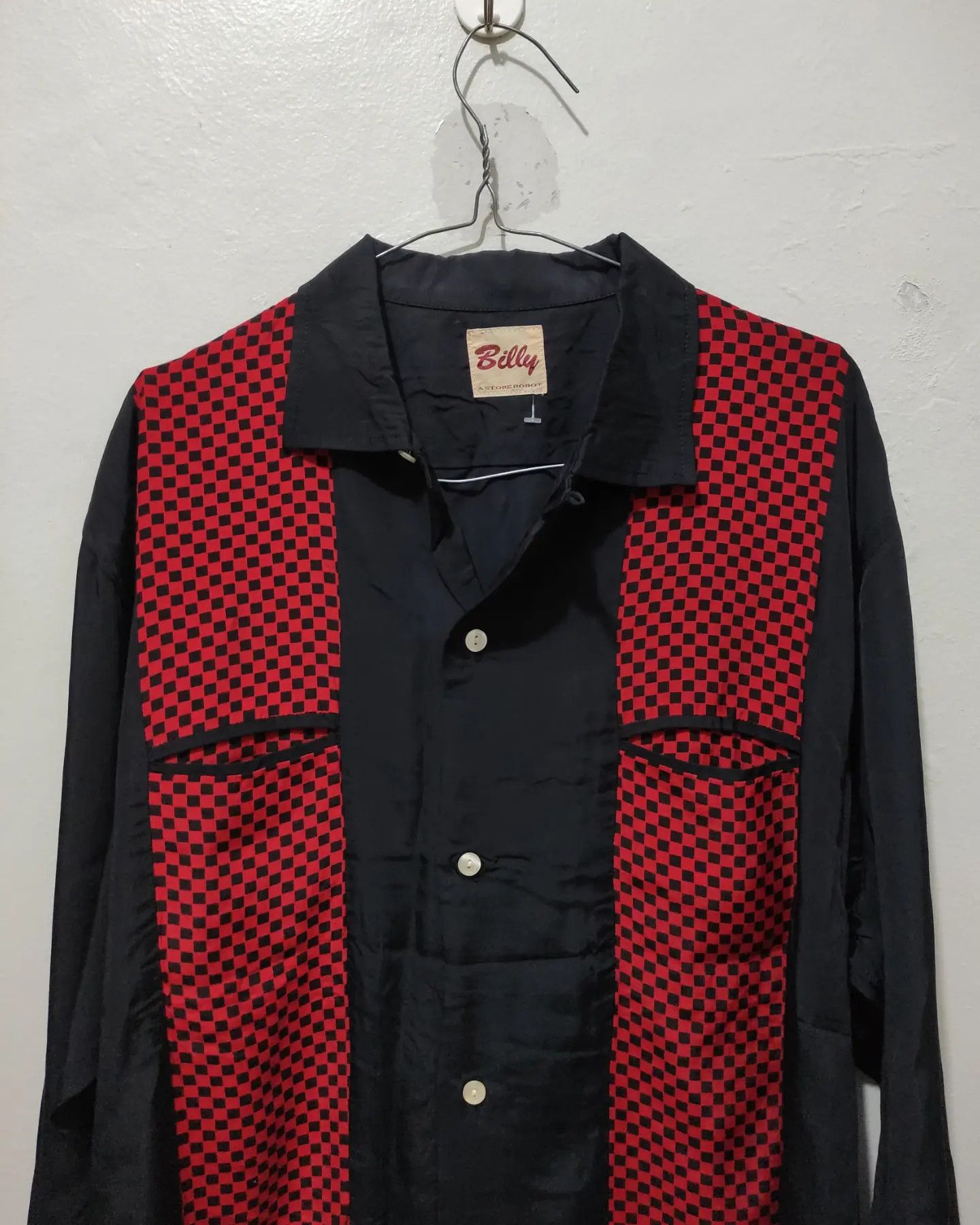 Tornado Mart Japanese archive vkei Billy Bowling Shirt Size US L / EU 52-54 / 3 - 4 Thumbnail