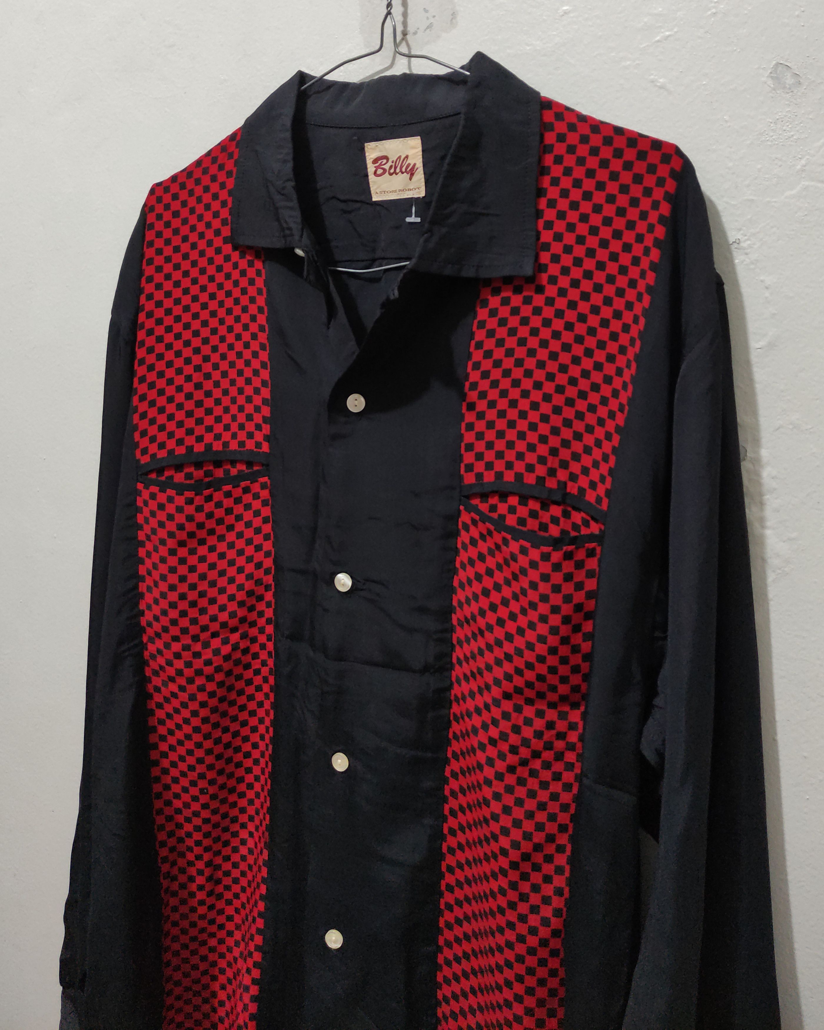 Tornado Mart Japanese archive vkei Billy Bowling Shirt Size US L / EU 52-54 / 3 - 13 Thumbnail