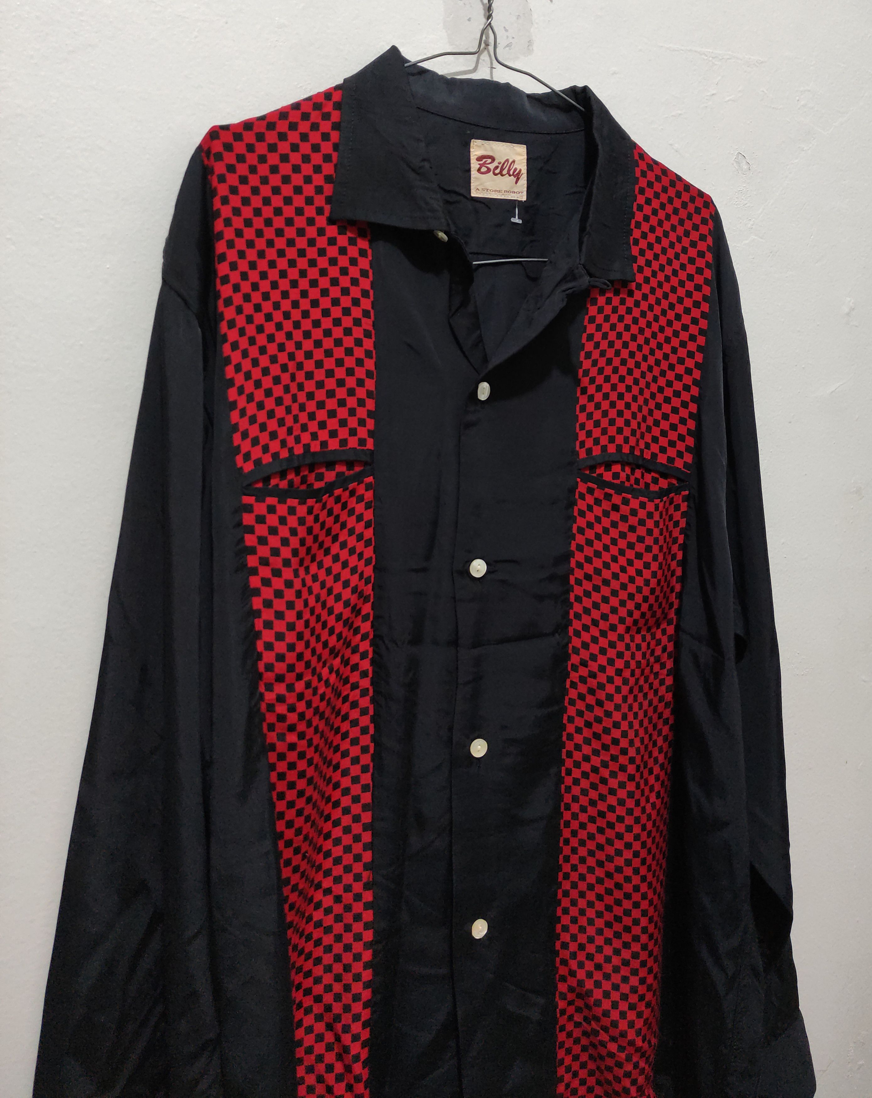 Tornado Mart Japanese archive vkei Billy Bowling Shirt Size US L / EU 52-54 / 3 - 12 Thumbnail