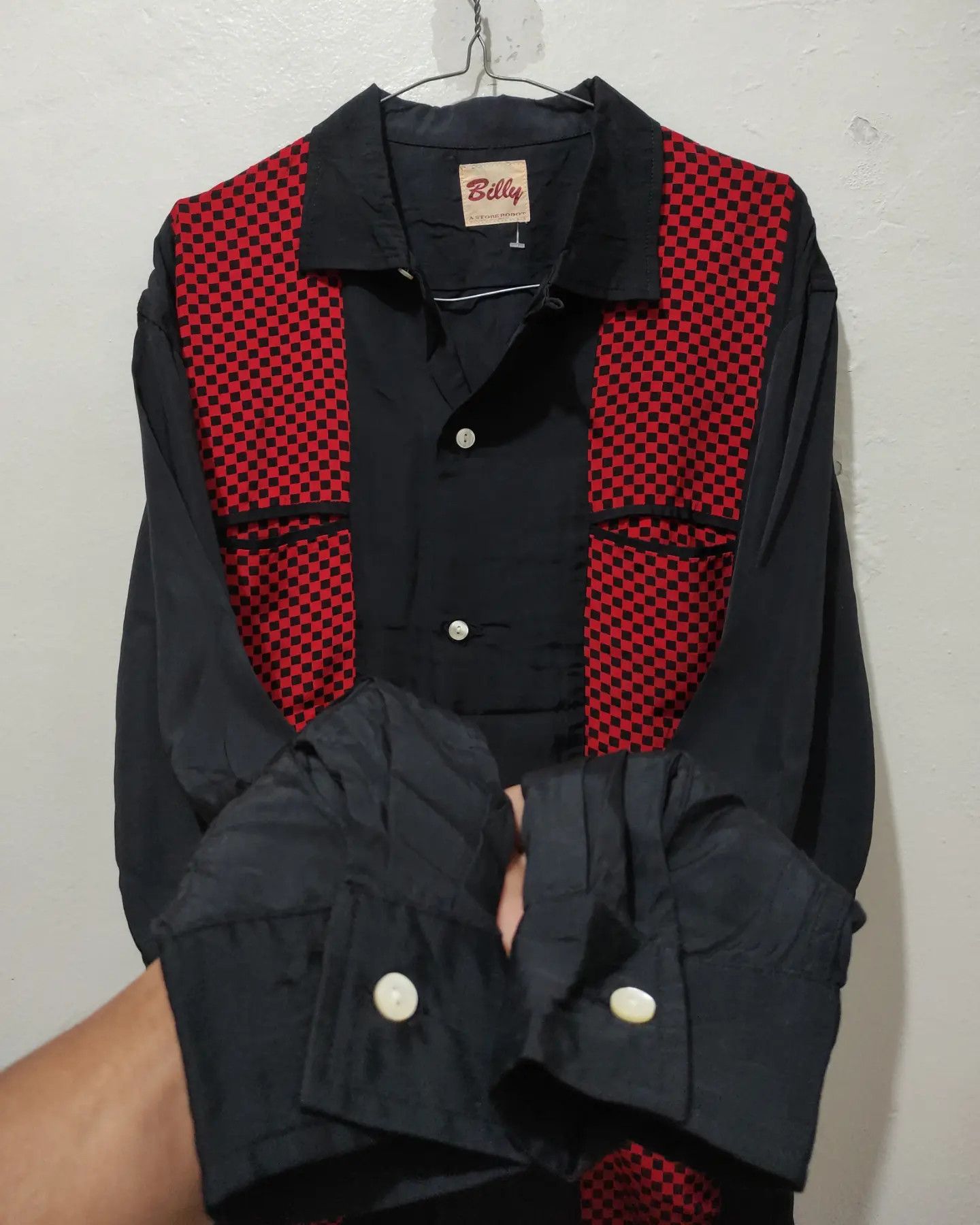 Tornado Mart Japanese archive vkei Billy Bowling Shirt Size US L / EU 52-54 / 3 - 3 Thumbnail
