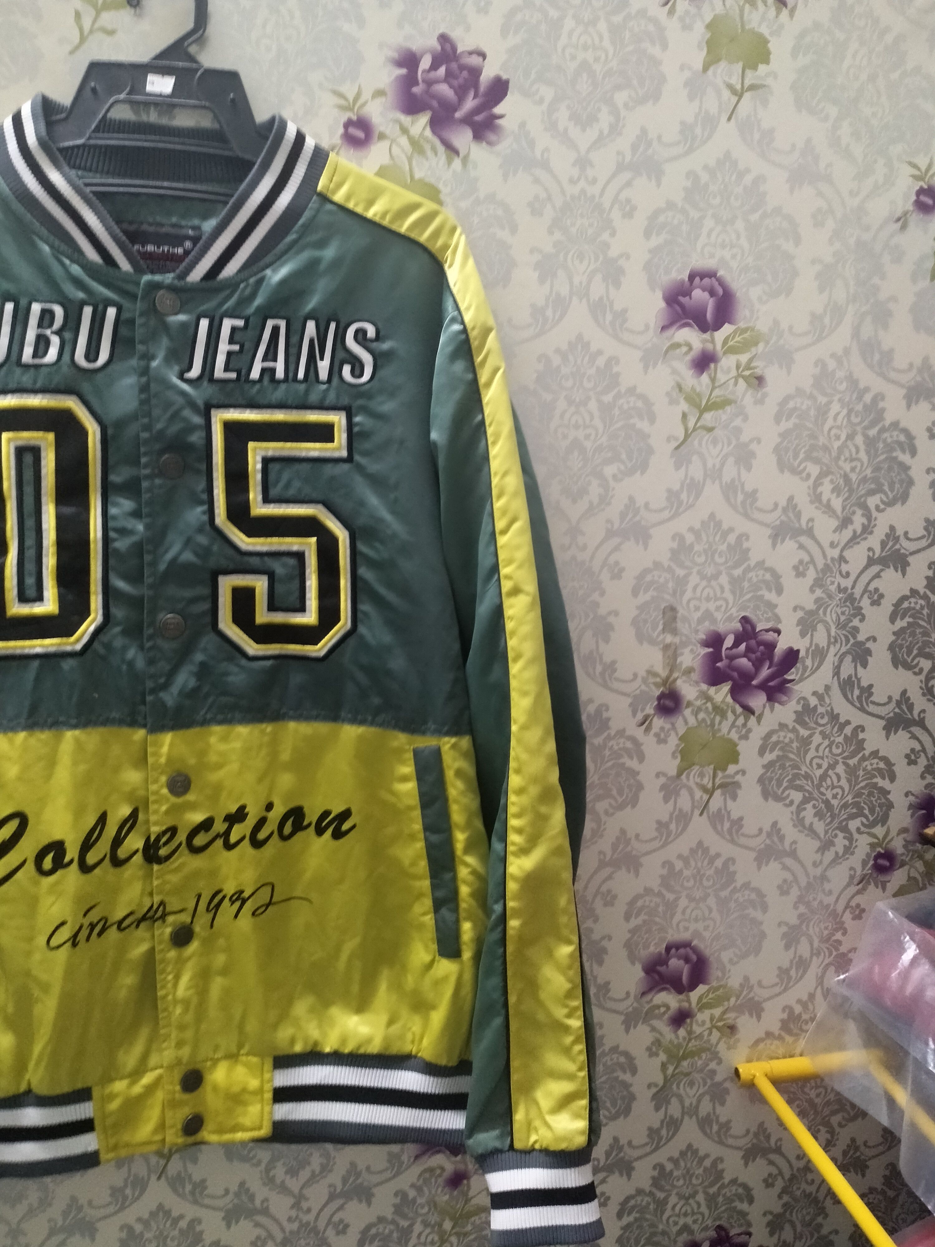 Fubu FUBU JEANS COLLECTION JACKET EMBROIDERED BIG LOGO Size US L / EU 52-54 / 3 - 4 Thumbnail