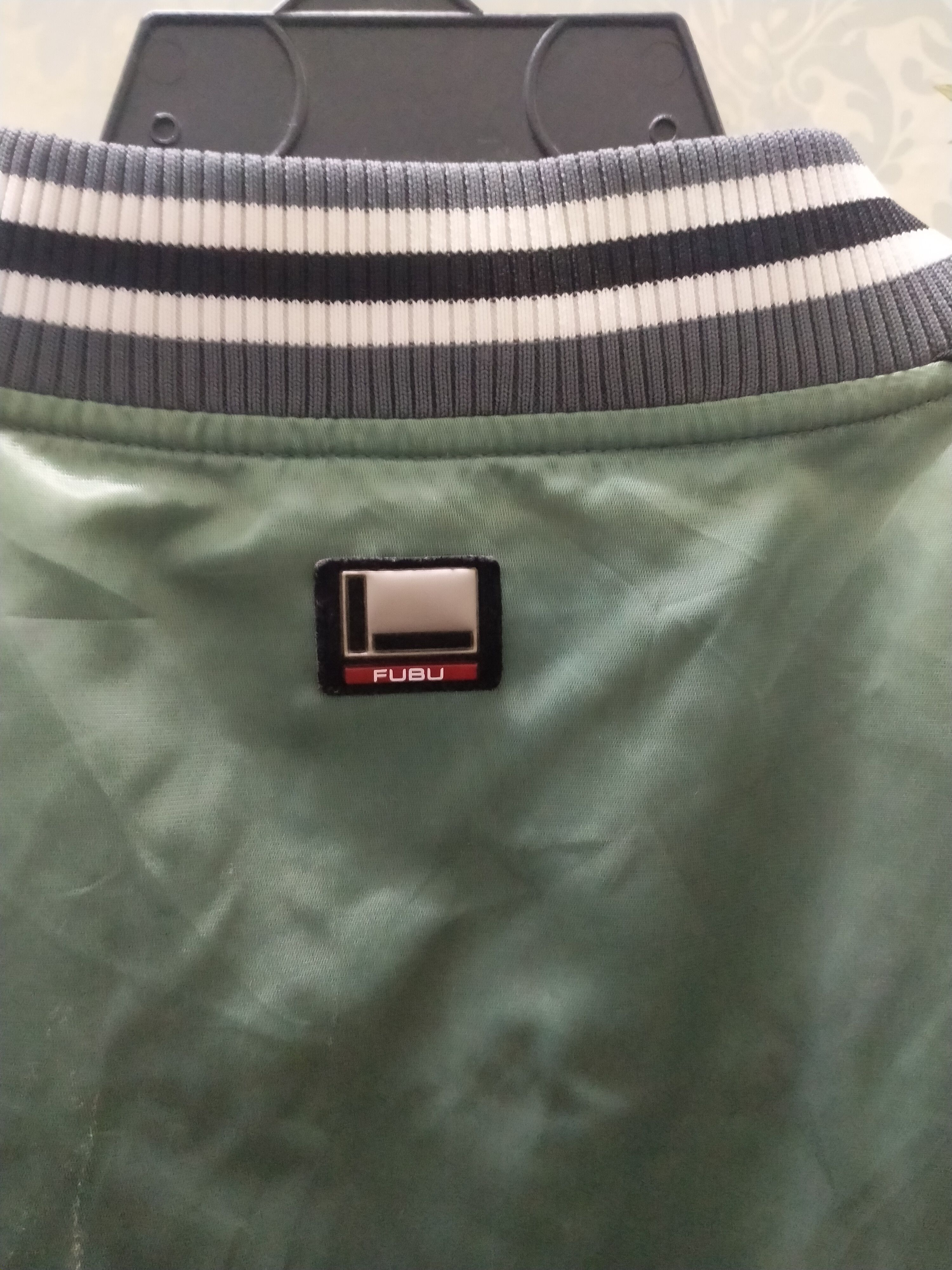 Fubu FUBU JEANS COLLECTION JACKET EMBROIDERED BIG LOGO Size US L / EU 52-54 / 3 - 12 Thumbnail