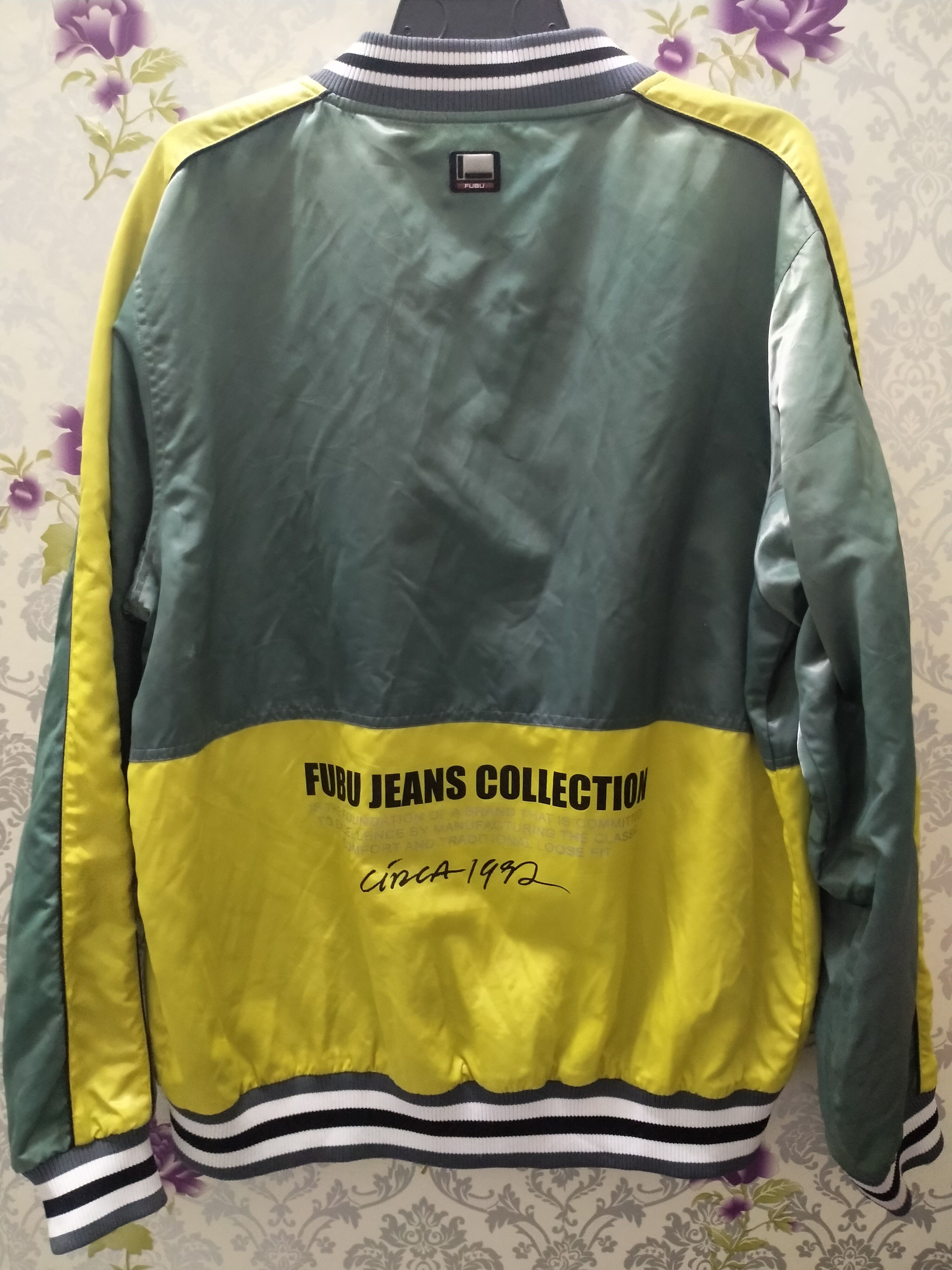 Fubu FUBU JEANS COLLECTION JACKET EMBROIDERED BIG LOGO Size US L / EU 52-54 / 3 - 11 Thumbnail
