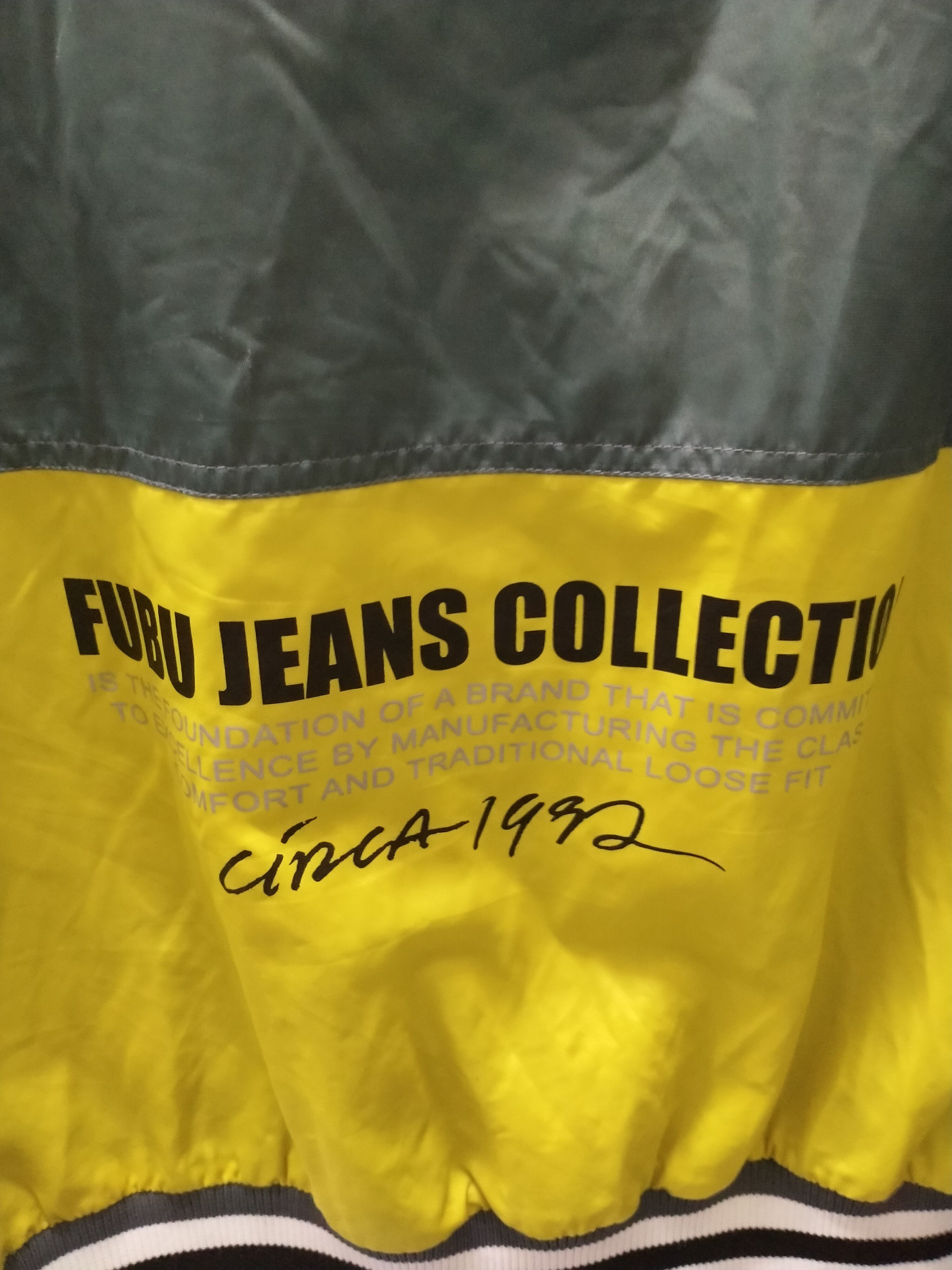 Fubu FUBU JEANS COLLECTION JACKET EMBROIDERED BIG LOGO Size US L / EU 52-54 / 3 - 13 Thumbnail
