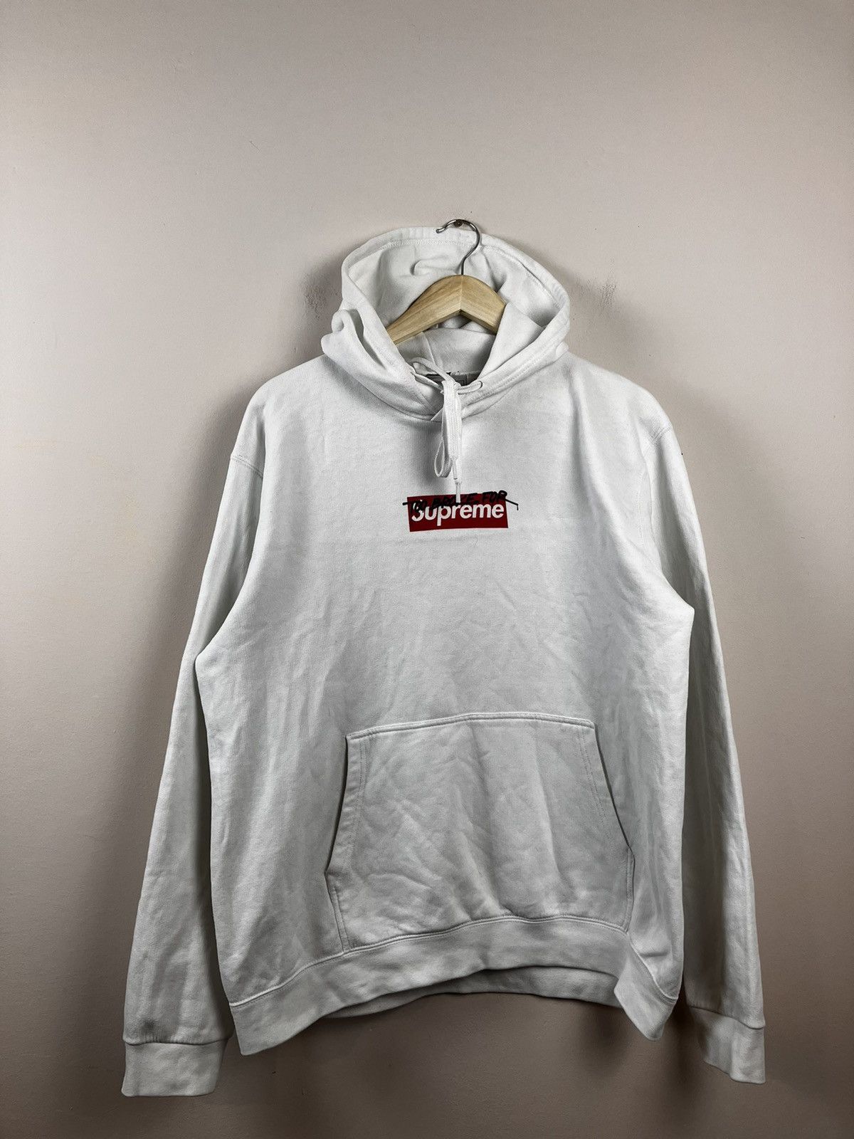 Too broke for supreme hoodie sales original