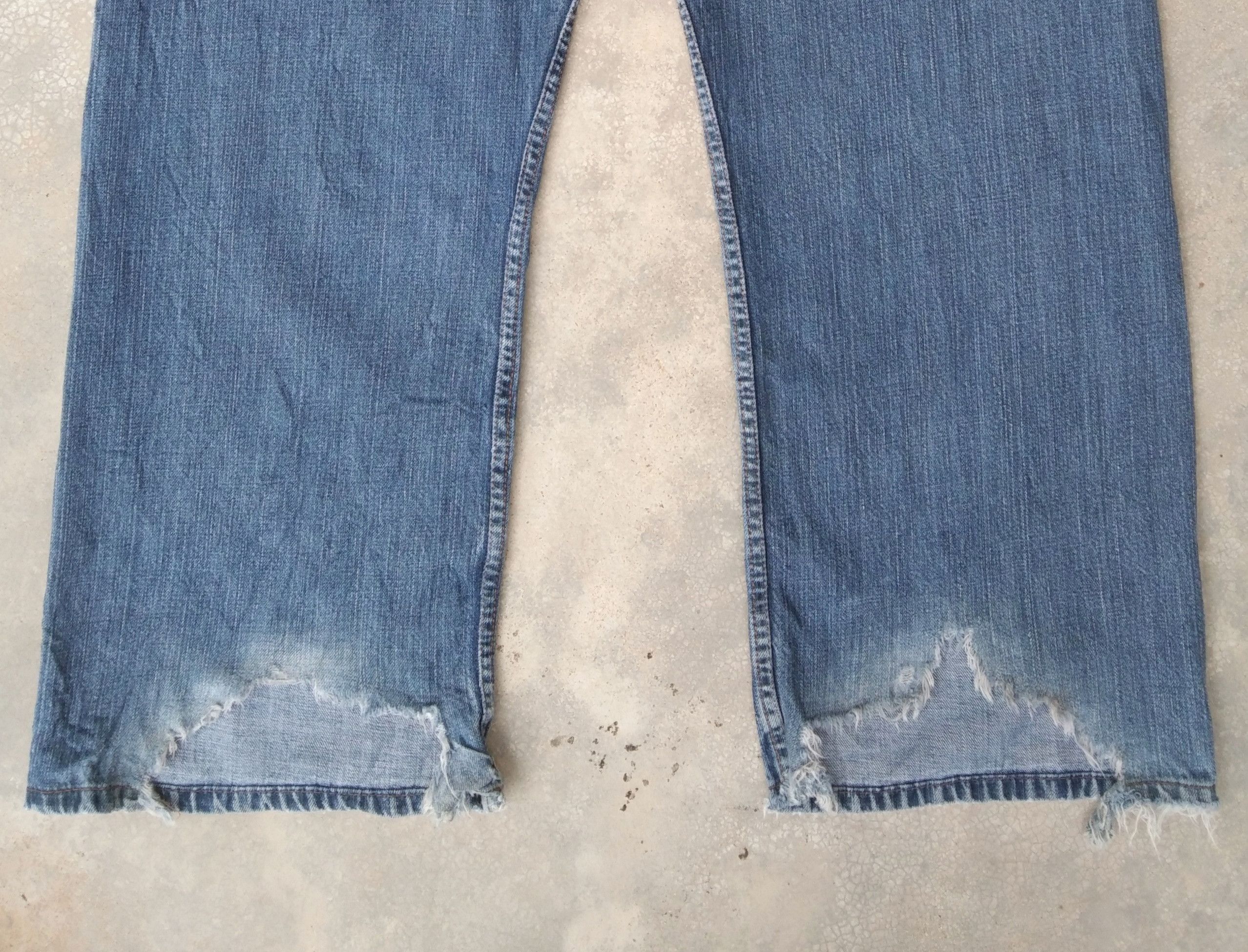 Levi's Vintage Levi's Jeans 569 Loose Straight Leg Denim 42x30 Size US 42 / EU 58 - 3 Thumbnail