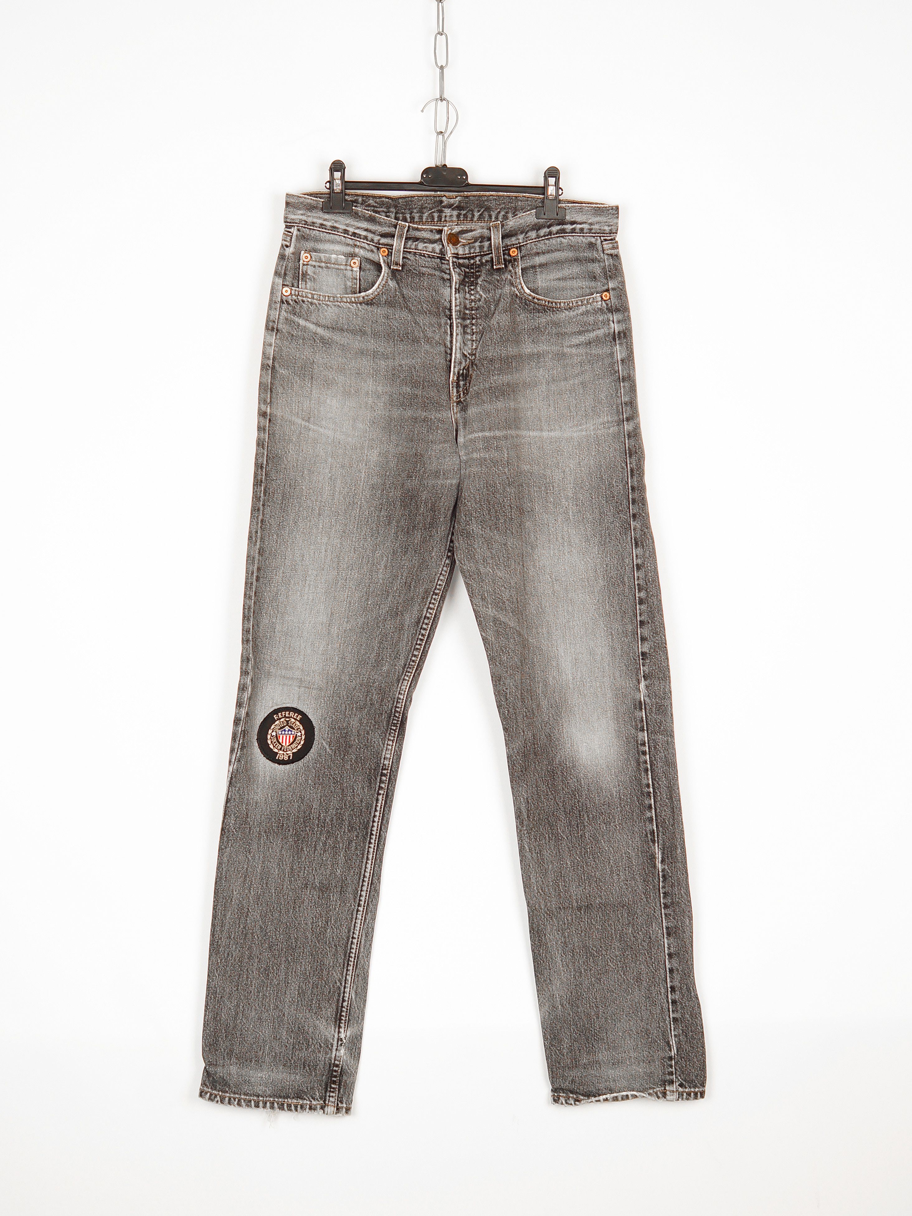 Levi's 615 Orange Tab Denim Jeans Pants