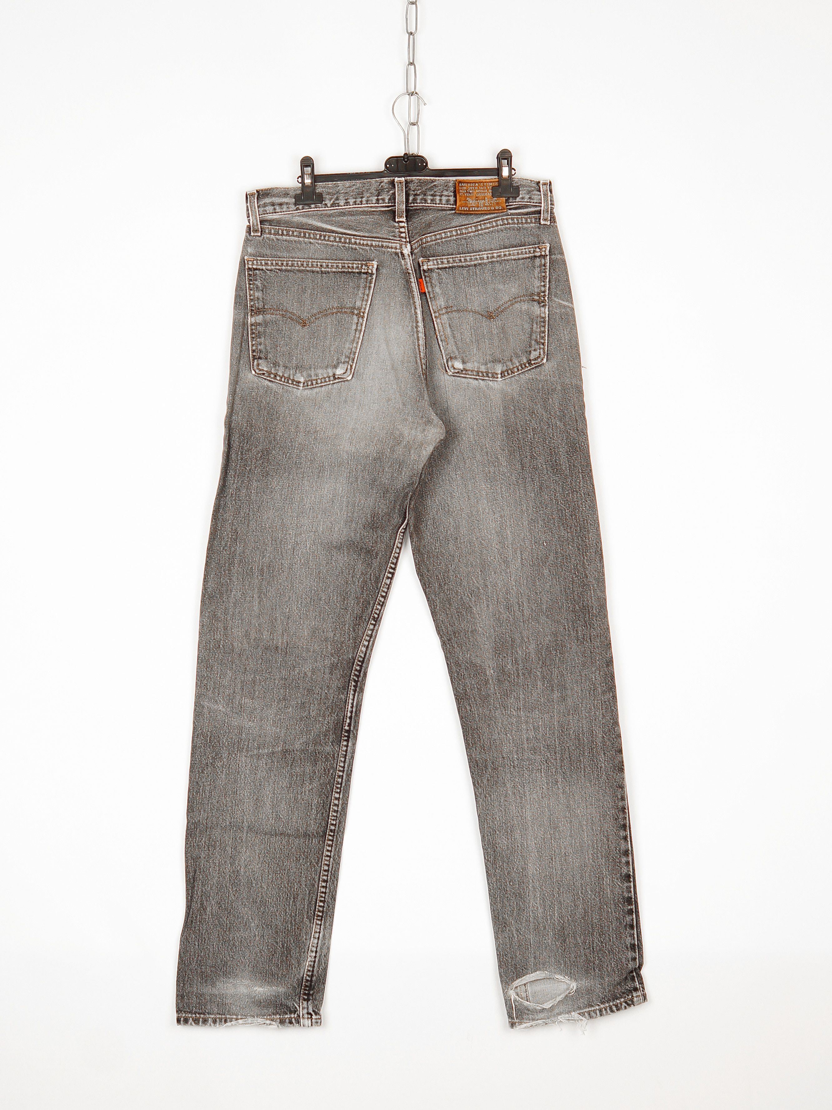 Levi's 615 Orange Tab Denim Jeans Pants