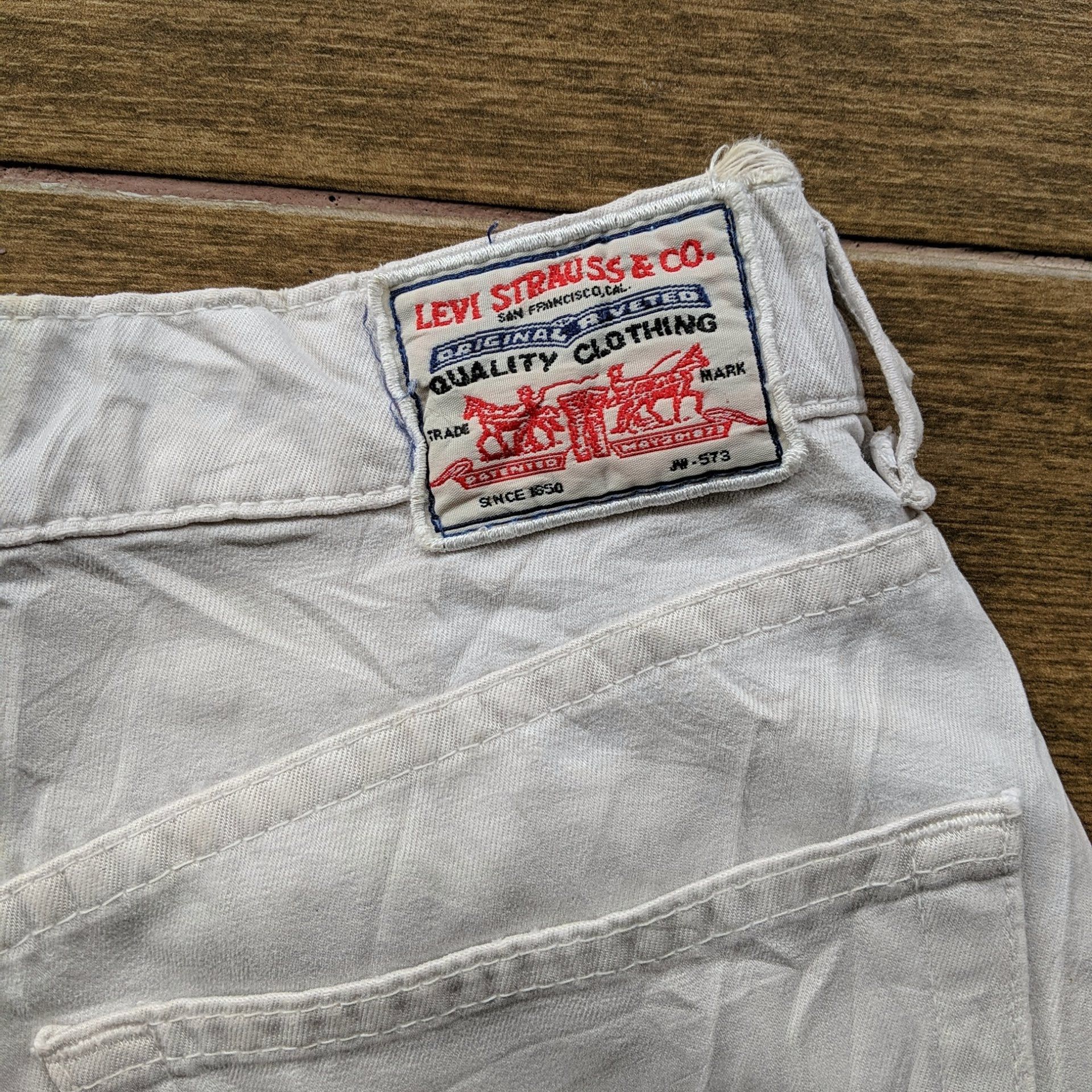 Levi's Vintage Levi's 5 Pocket Casual Trousers Pants Size US 26 / EU 42 - 12 Thumbnail