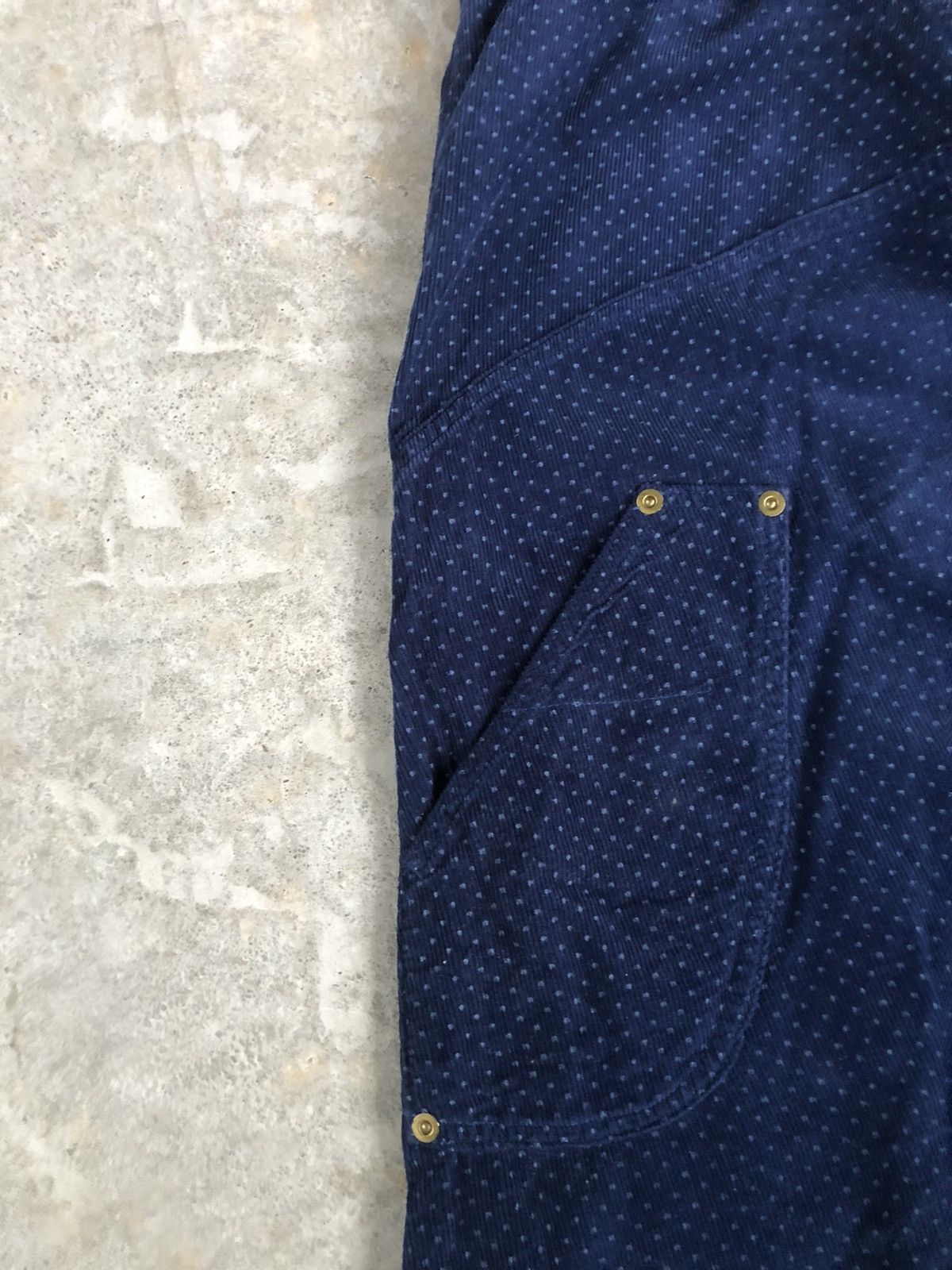 Issey Miyake Mercibeaucoup polka dot Corduroy jeans issey miyake pants Size US 29 - 10 Thumbnail