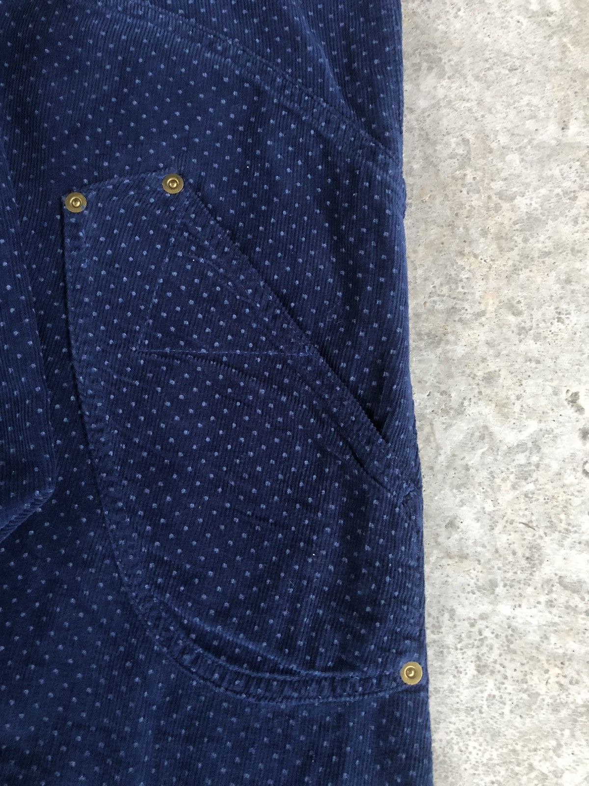 Issey Miyake Mercibeaucoup polka dot Corduroy jeans issey miyake pants Size US 29 - 13 Thumbnail