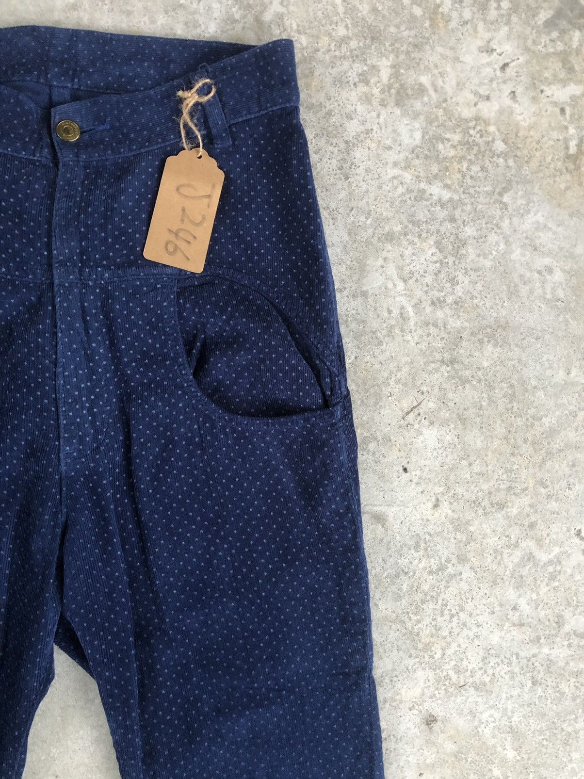 Issey Miyake Mercibeaucoup polka dot Corduroy jeans issey miyake pants Size US 29 - 5 Thumbnail