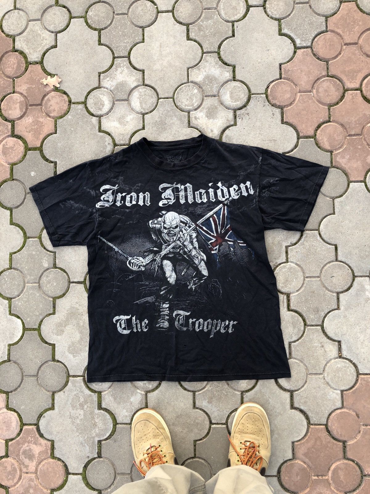 Vintage Iron Maiden Over All Rock Tee Metal Band